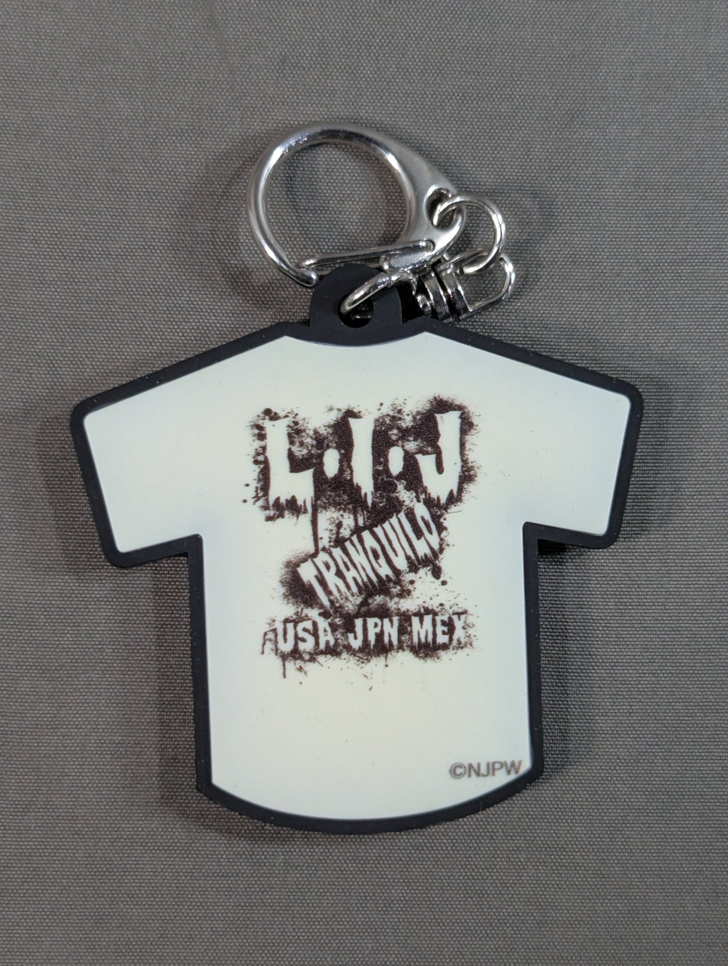 LOS INGOBERNABLES de JAPON New Japan Pro Wrestling Logo T-shirt Rubber Keychain