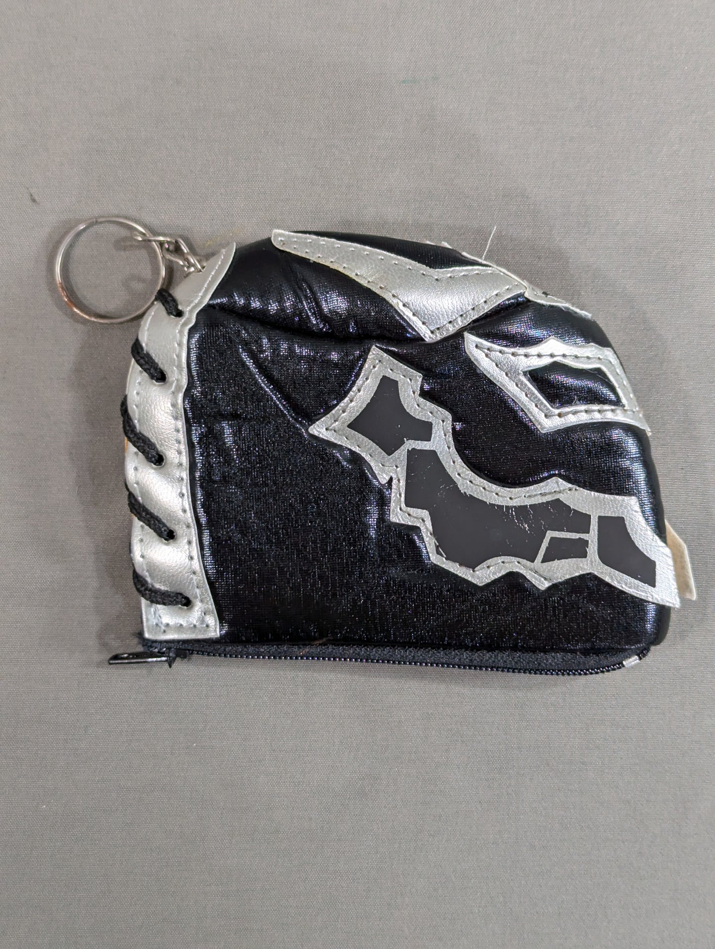 BUSHI マスクコインケース・キーホルダー(黒×金)