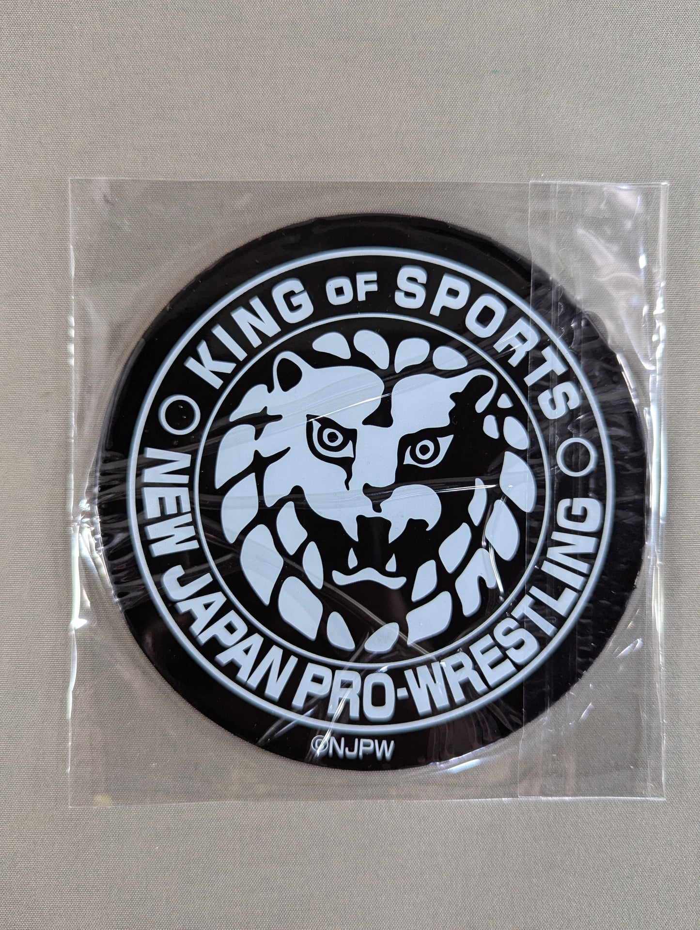 New Japan Pro Wrestling Tetsuya Naito BIG Rubber Coaster