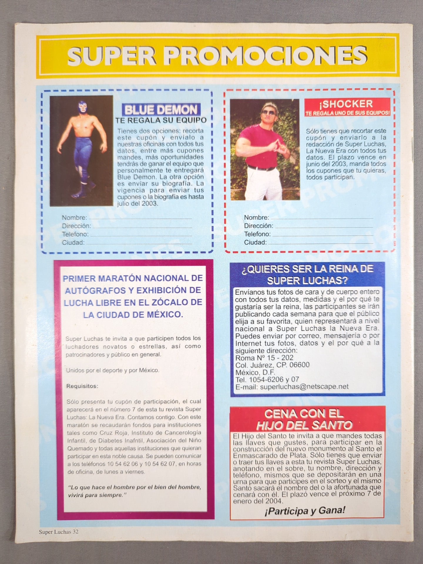 SUPER LUCHAS LA NUEVA ERA No.6