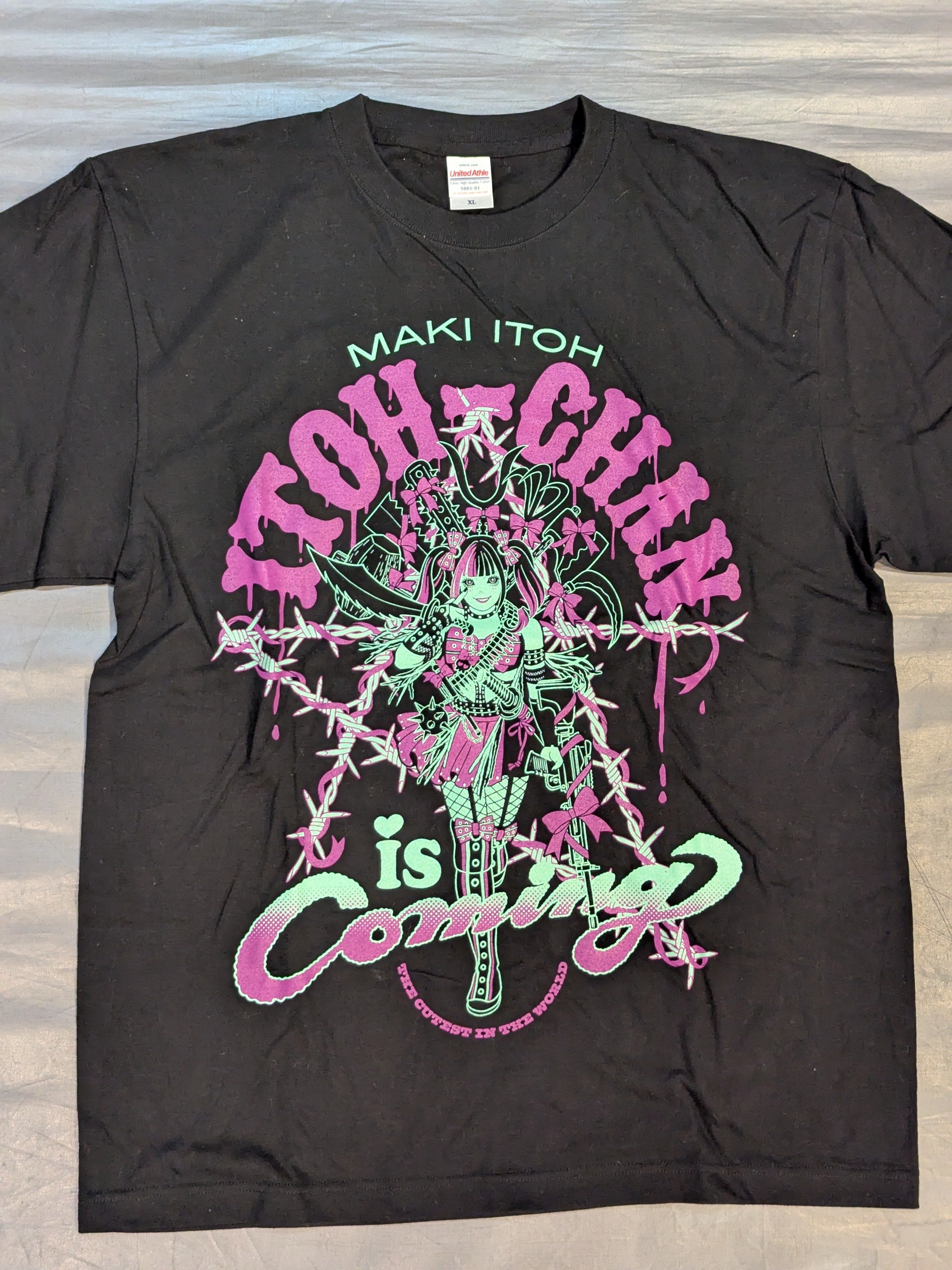 伊藤麻希「ITOH-CHAN is Coming」Tシャツ① – 闘道館