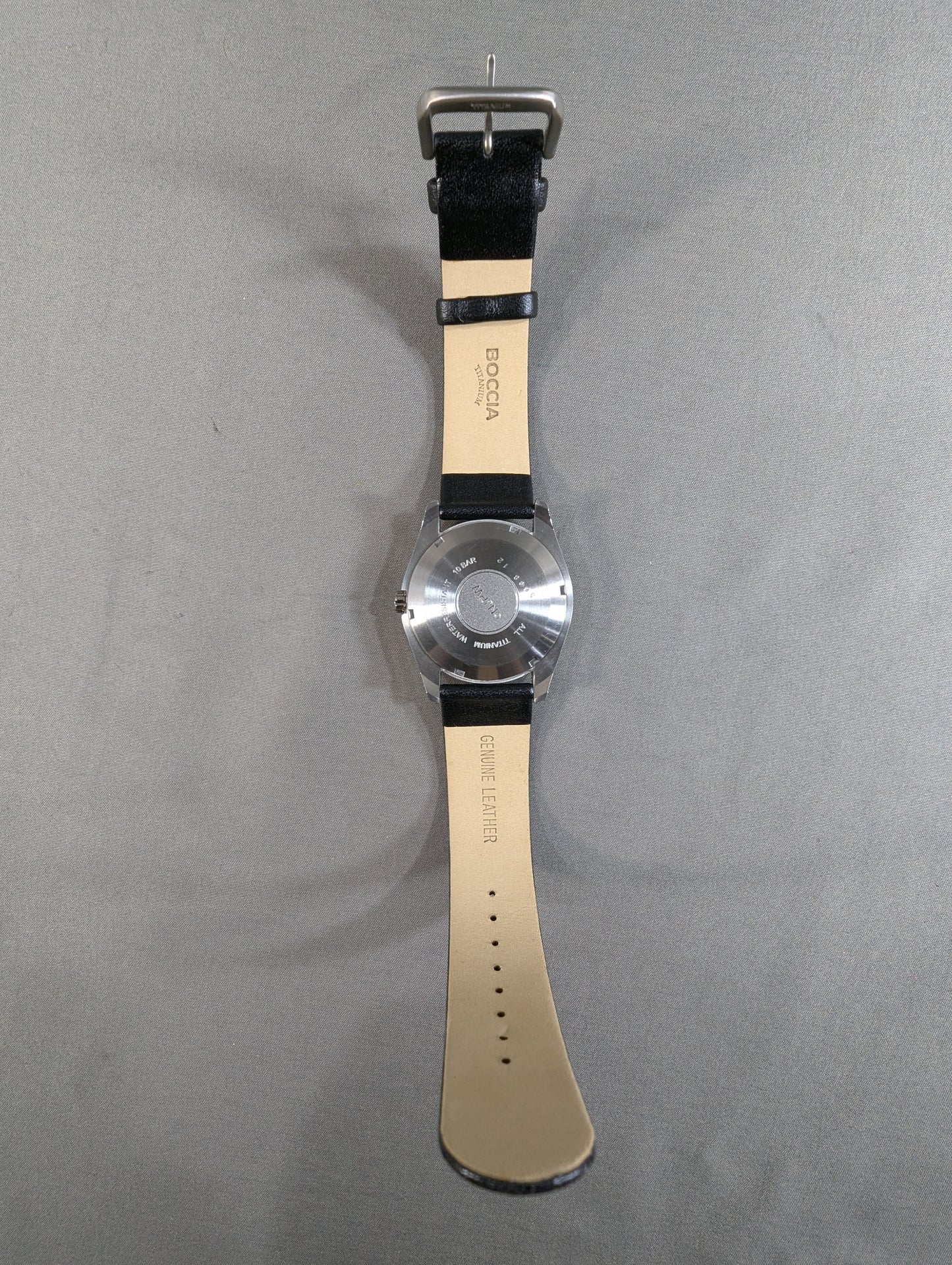 ★ New Japan Pro Wrestling × BOCCIA★ BULLET CLUB TITANIUM wristwatch
