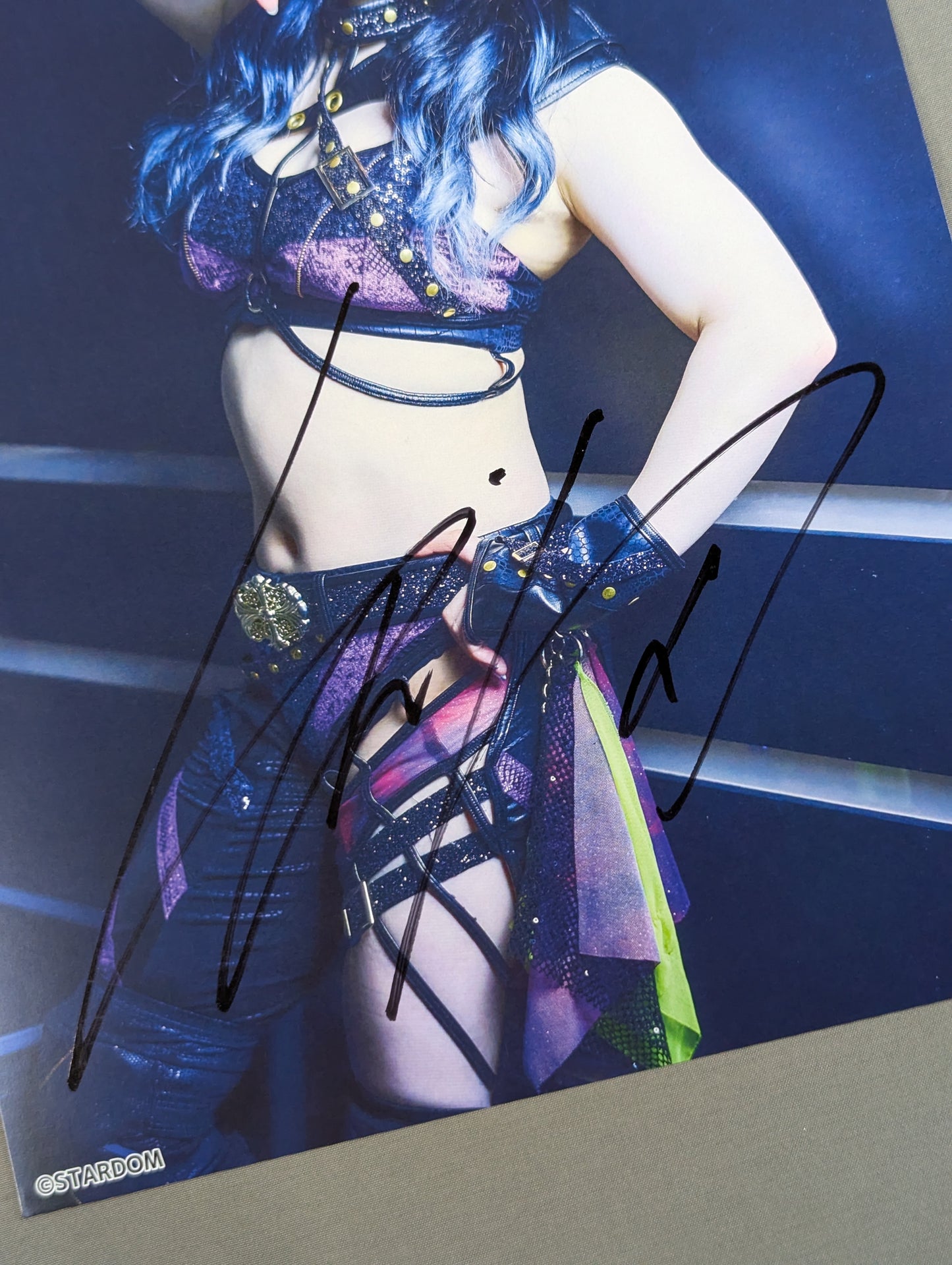 STARLIGHT KID hand signed autograph Starda Mu Pro-Photo (J-5)