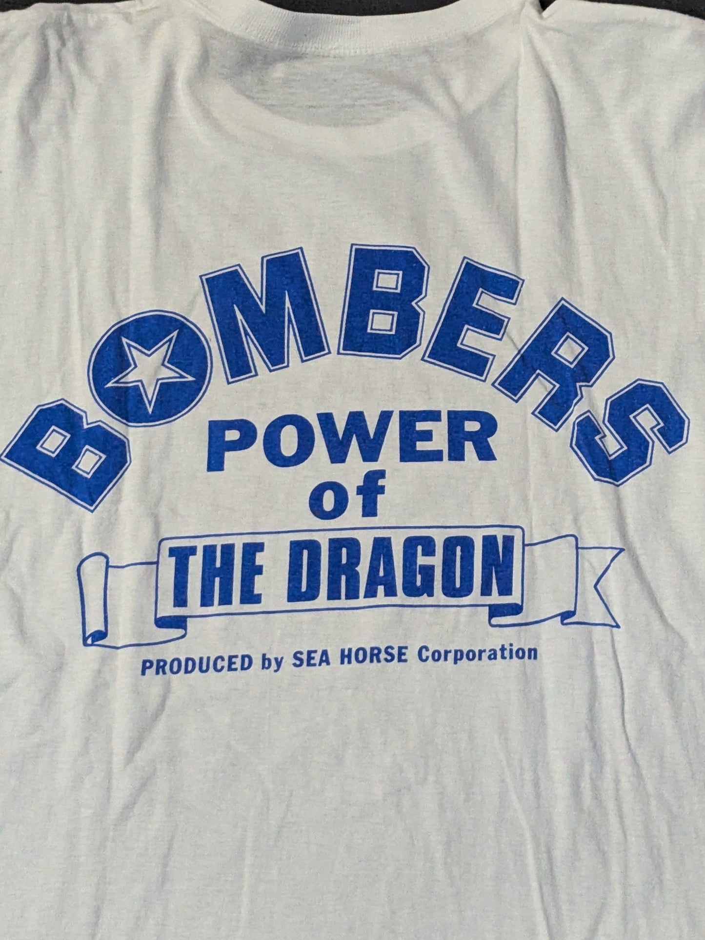BOMBERS POWER of THE DRAGON T-shirt (White)