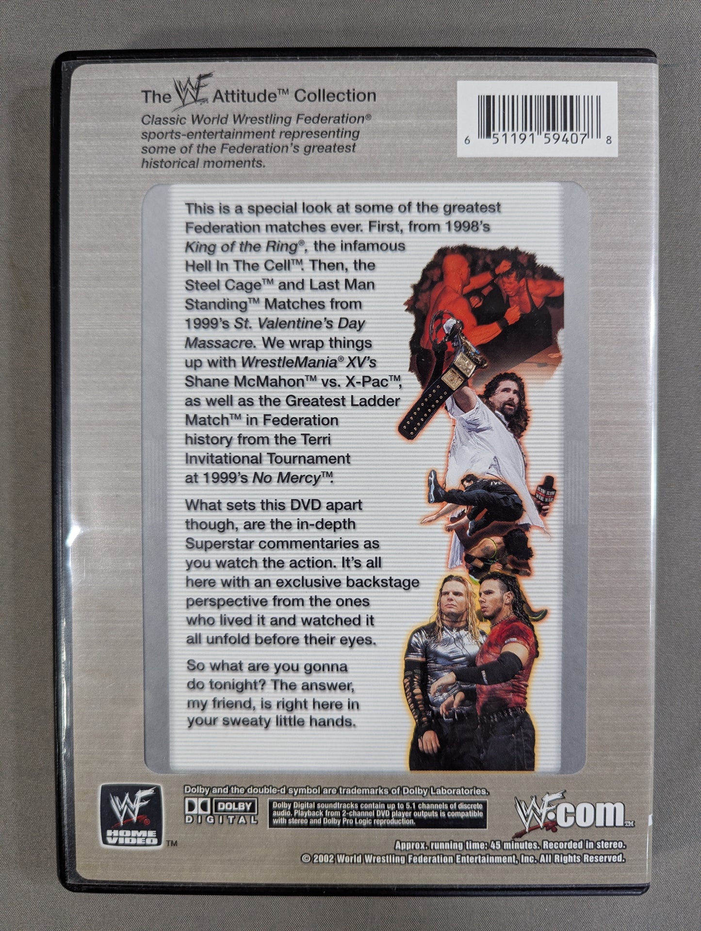 ★WWF ATTITUDE COLLECTION★ EVE OF DESTRUCTION