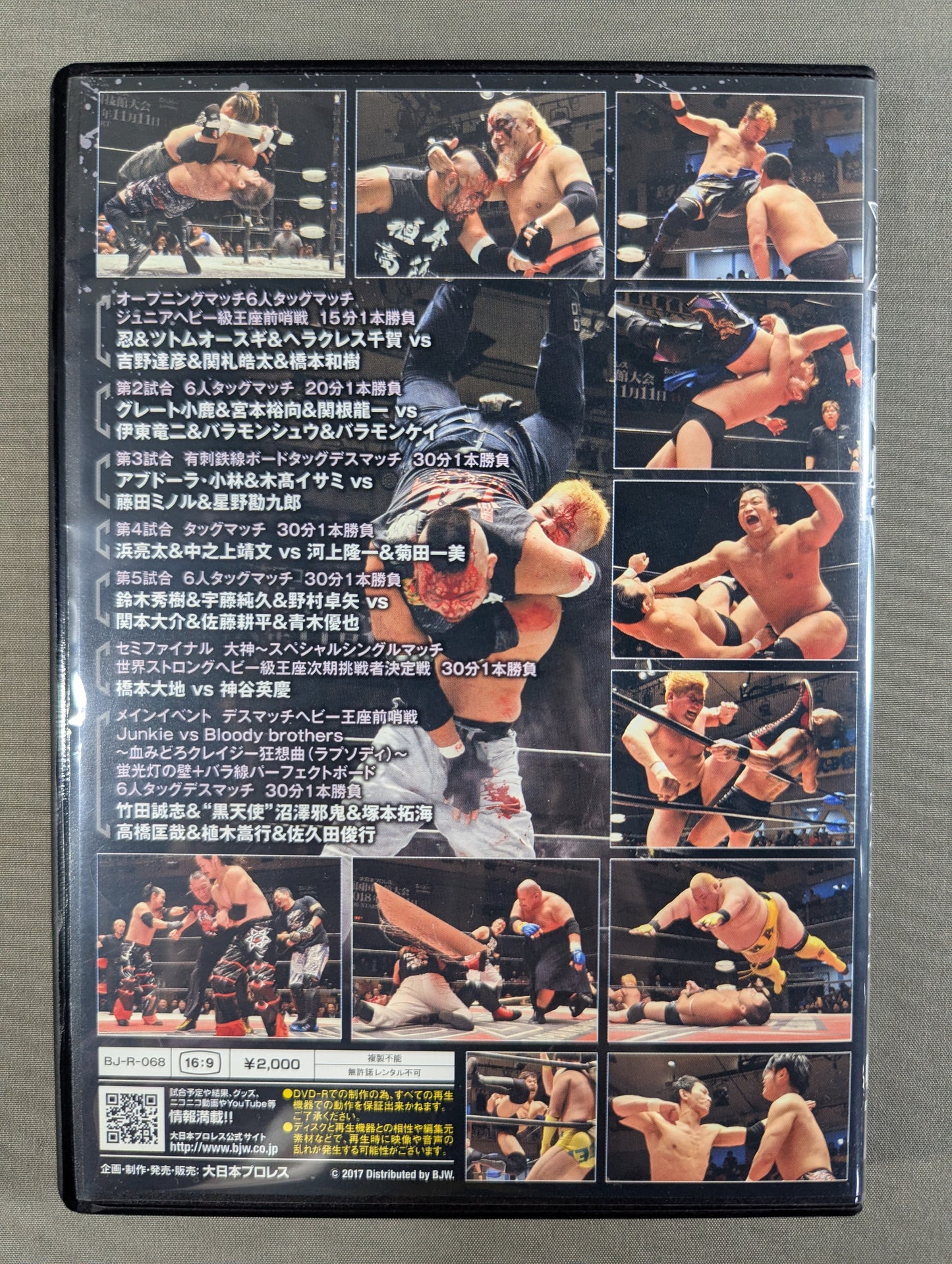 (11) BJW 11/21 Korakuen Hall 2017