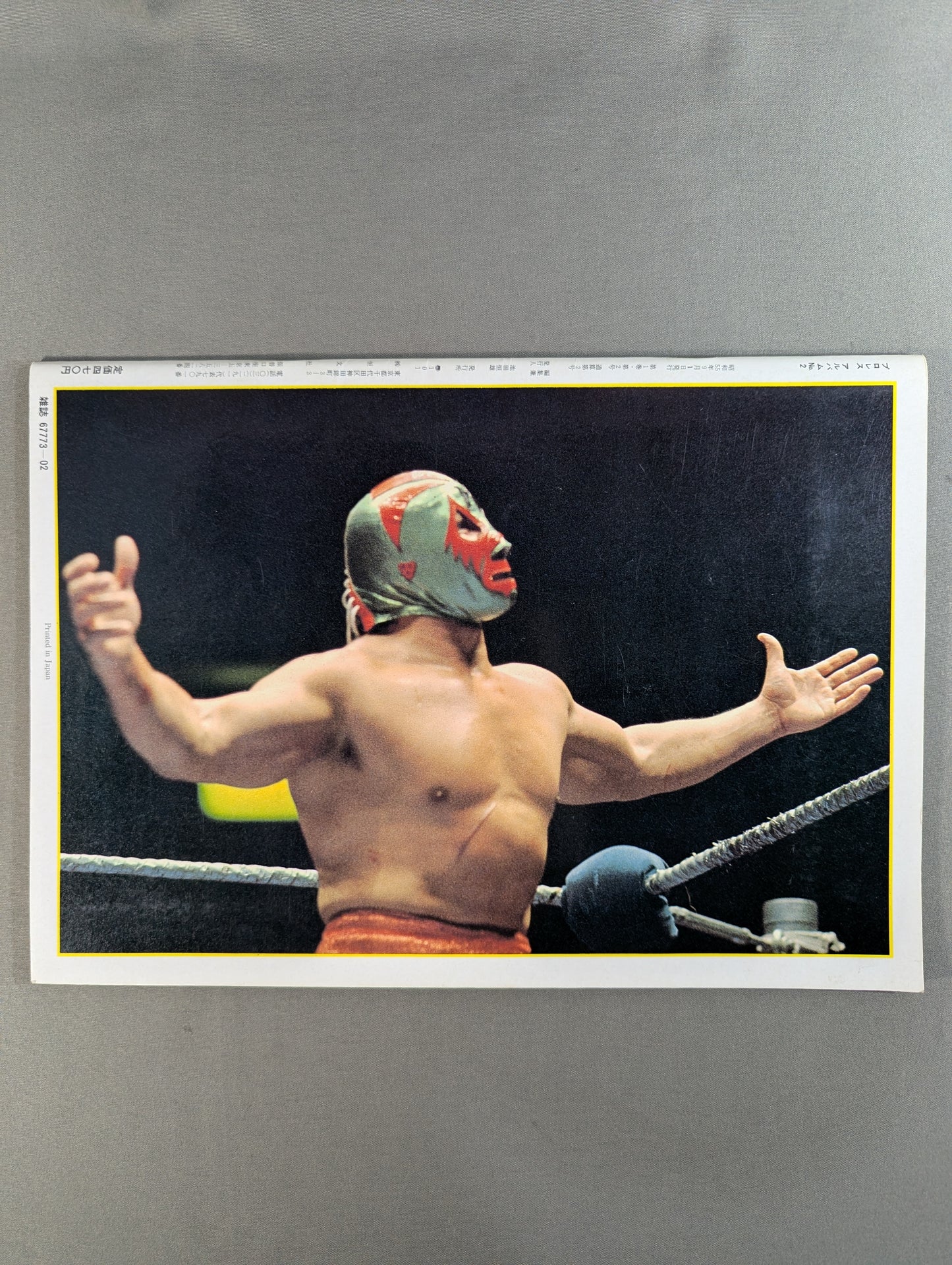 Pro Wrestling Album 2 Mil Mascaras (1st printing)