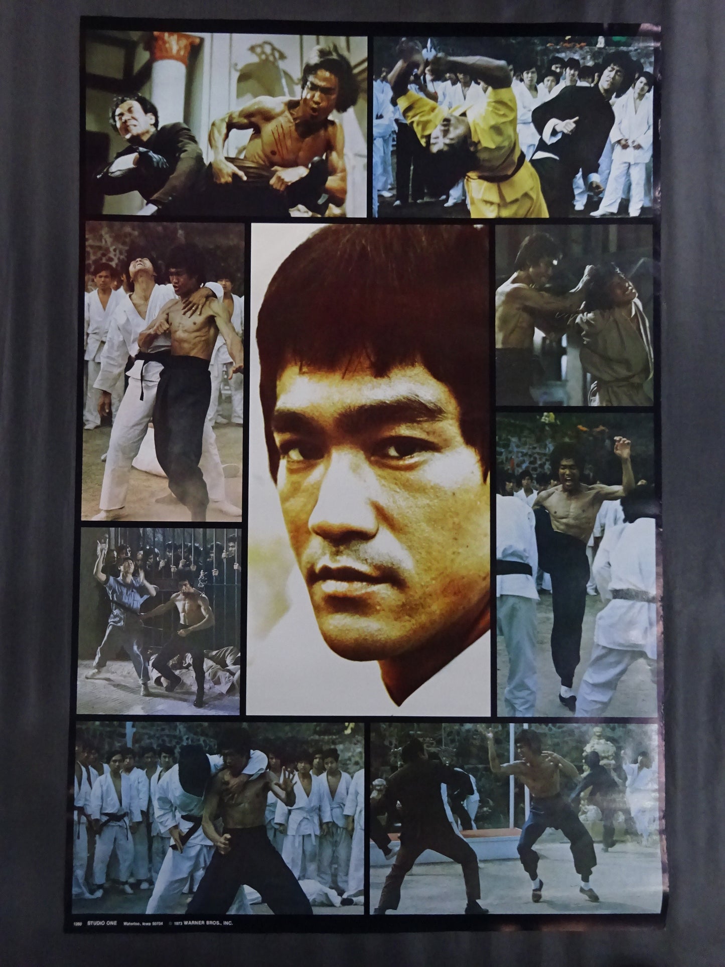 Bruce Lee 'Burn the Dragon' is not sold in stores Poster (1)