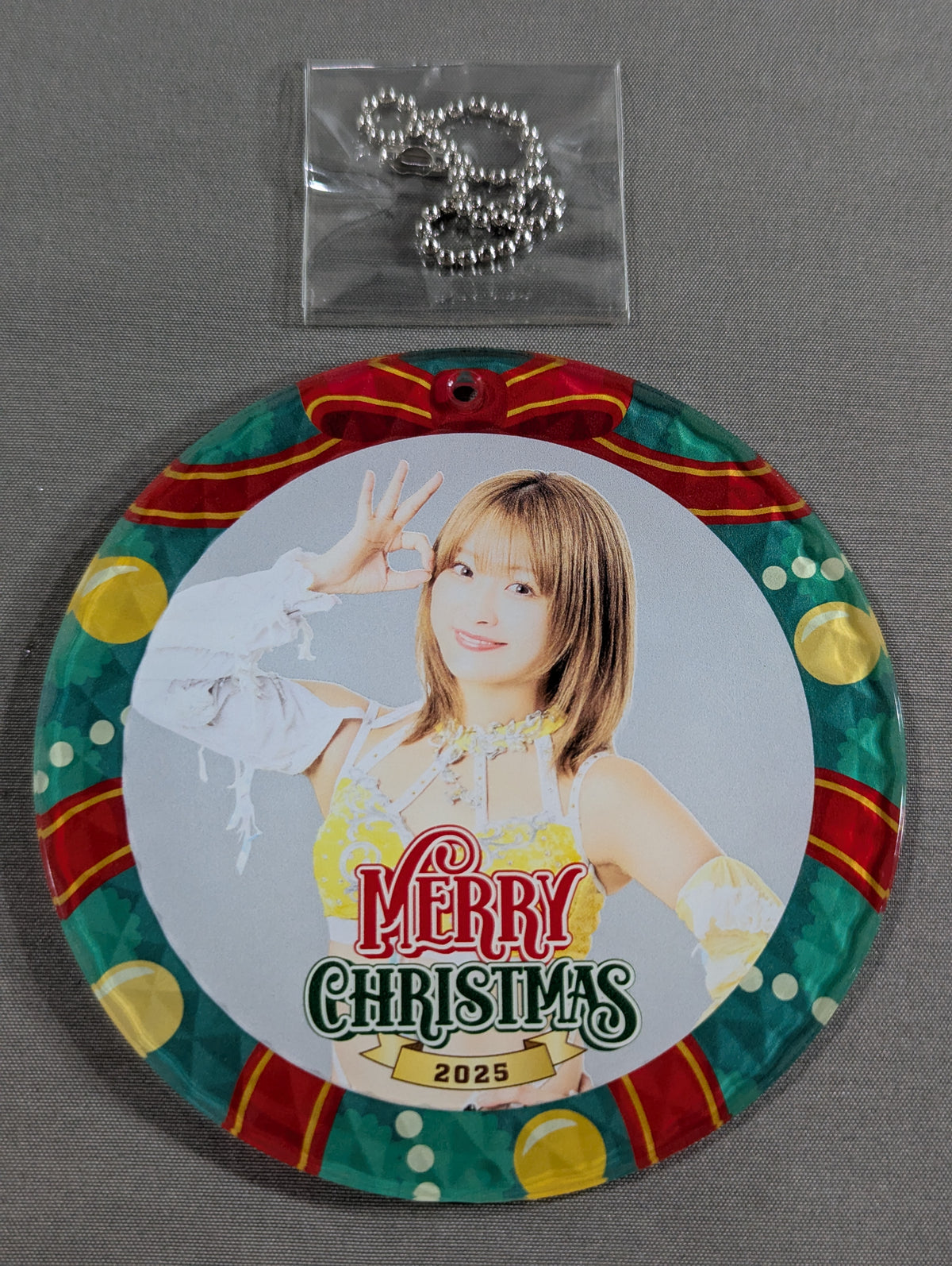 NATSUPOI Christmas Acrylic Keychain