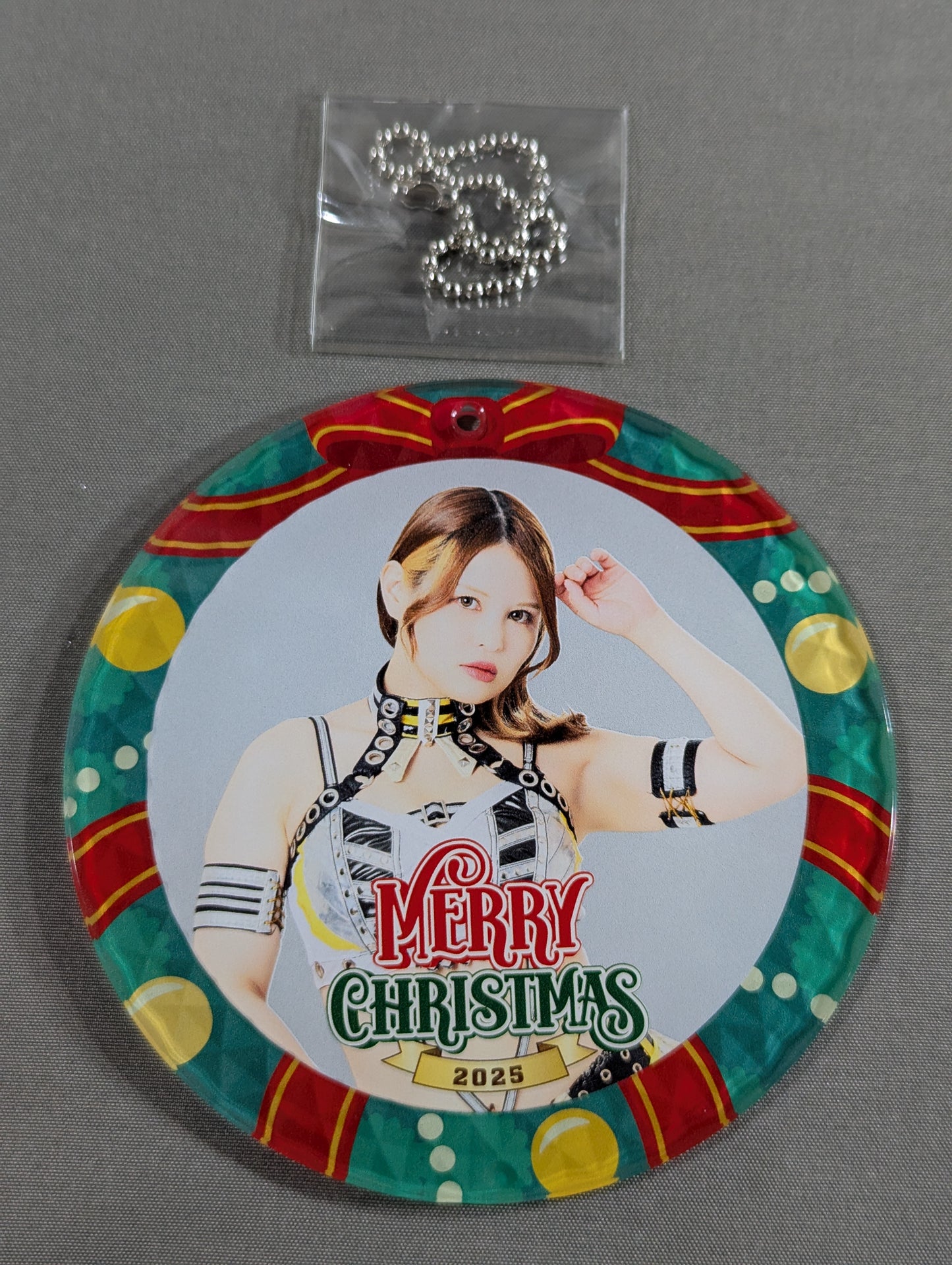 月山和香 クリスマスアクリルキーホルダー