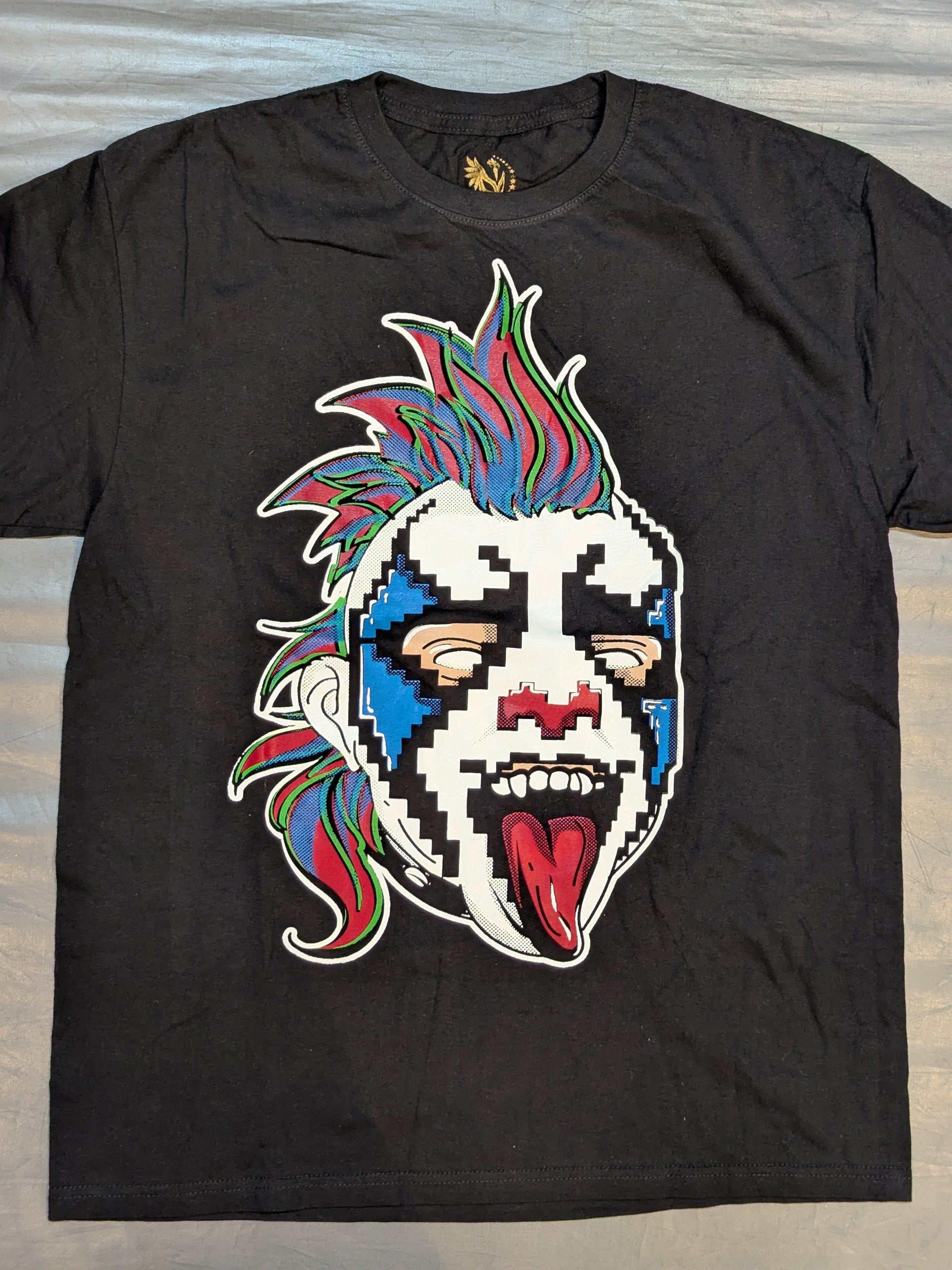 サイコ・クラウン ドットイラストTシャツ① – 闘道館