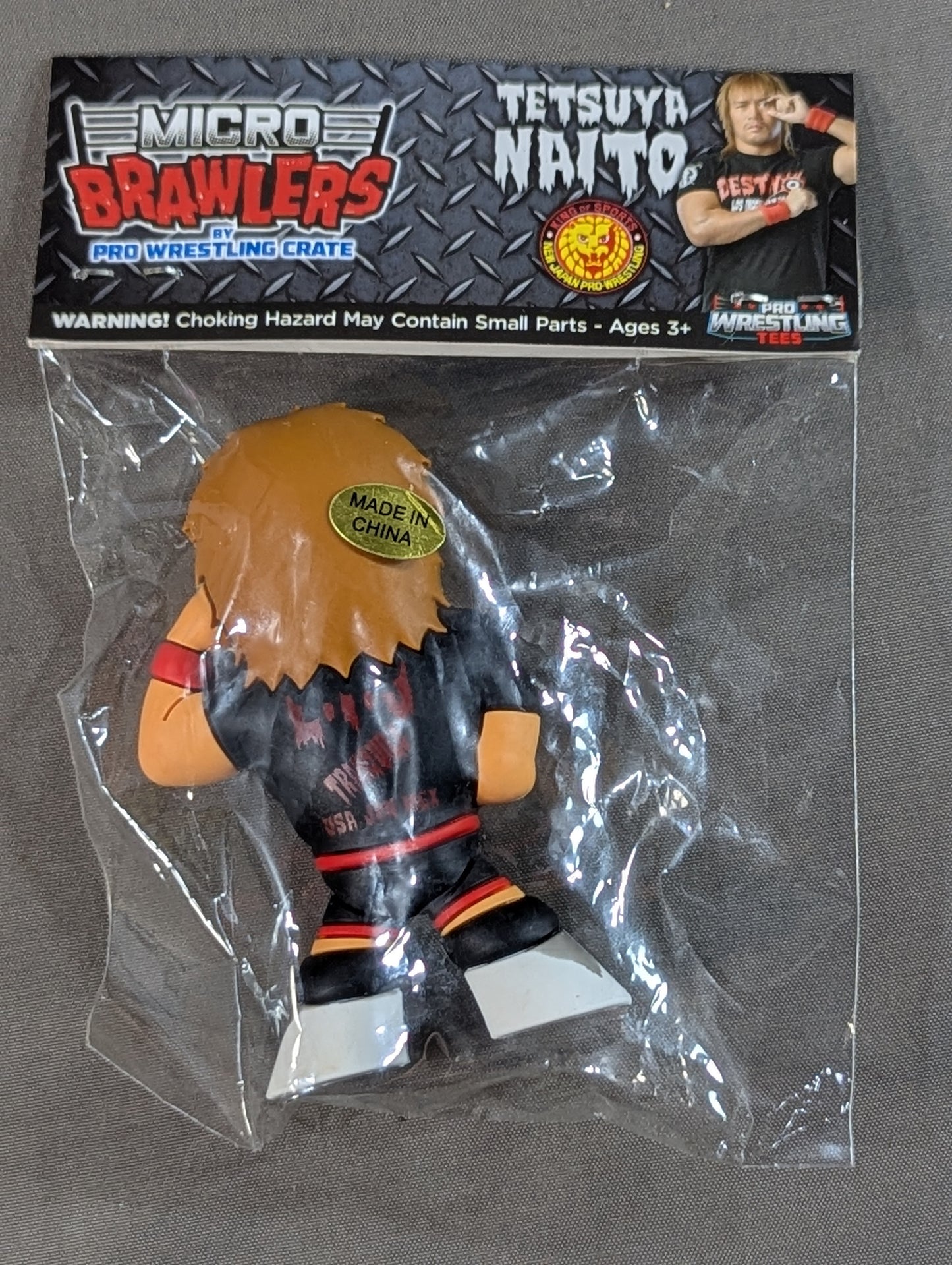 MICRO BRAWLERS 内藤哲也 ミニフィギュア(Tシャツ)