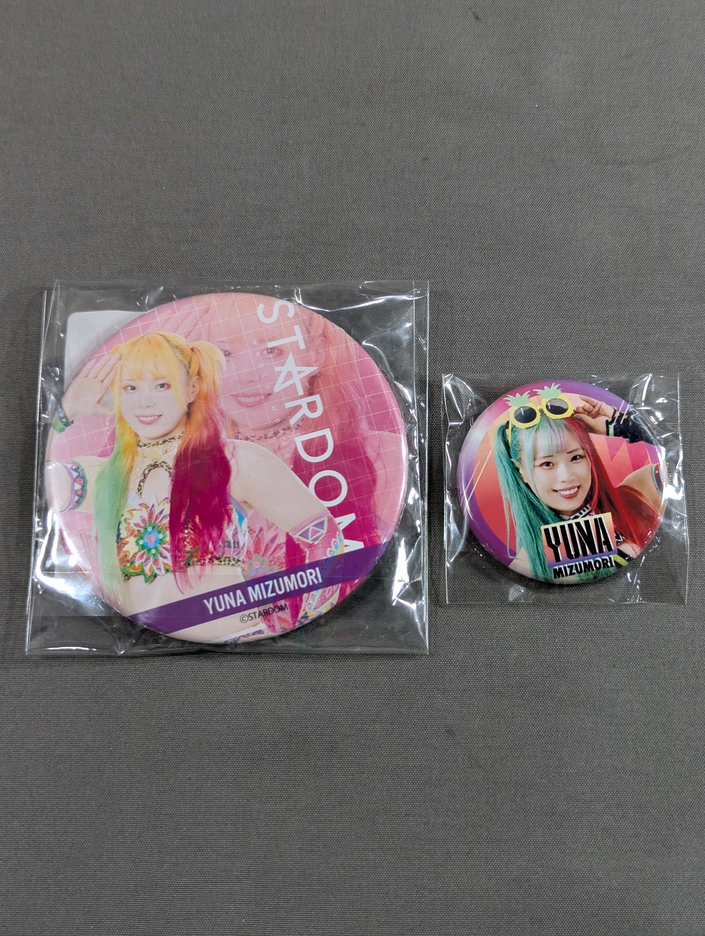 ★ Kumamoto's Unsinkable Ships ★ Yuna Mizumori PinBack button Set (1)