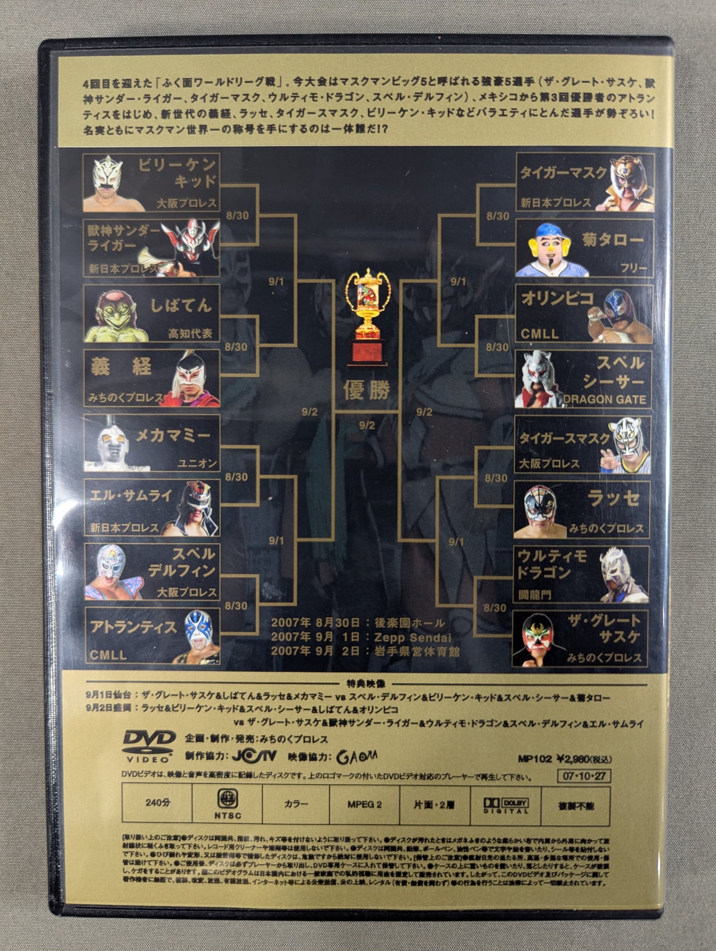 4th Fukumen World League match