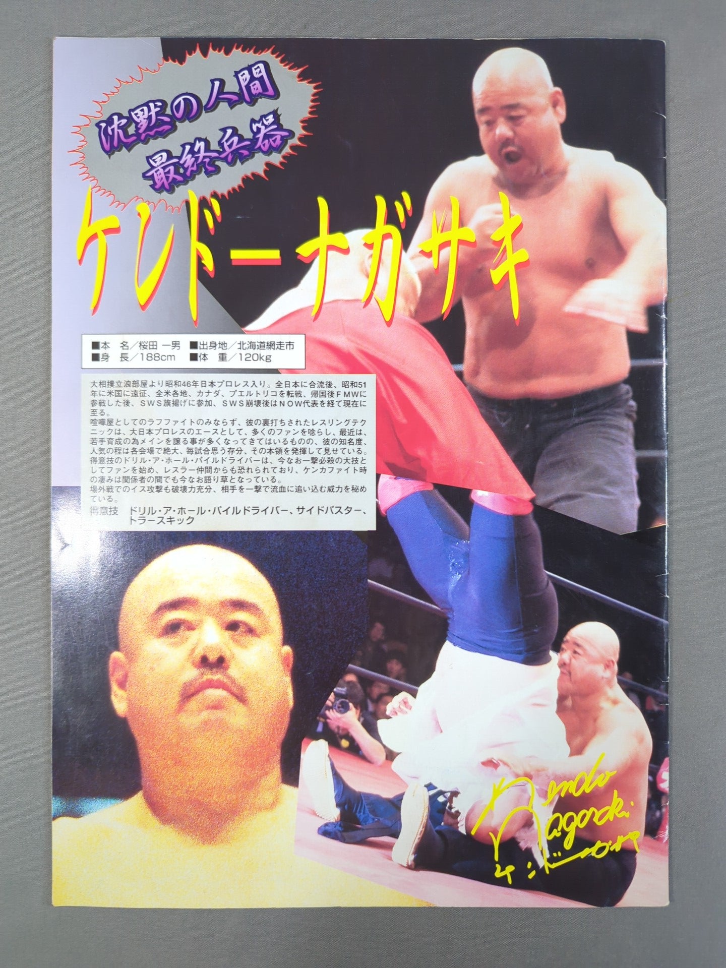 BJW Big Japan Pro Wrestling / Here comes the fighter who shakes the Pro Wrestling world.