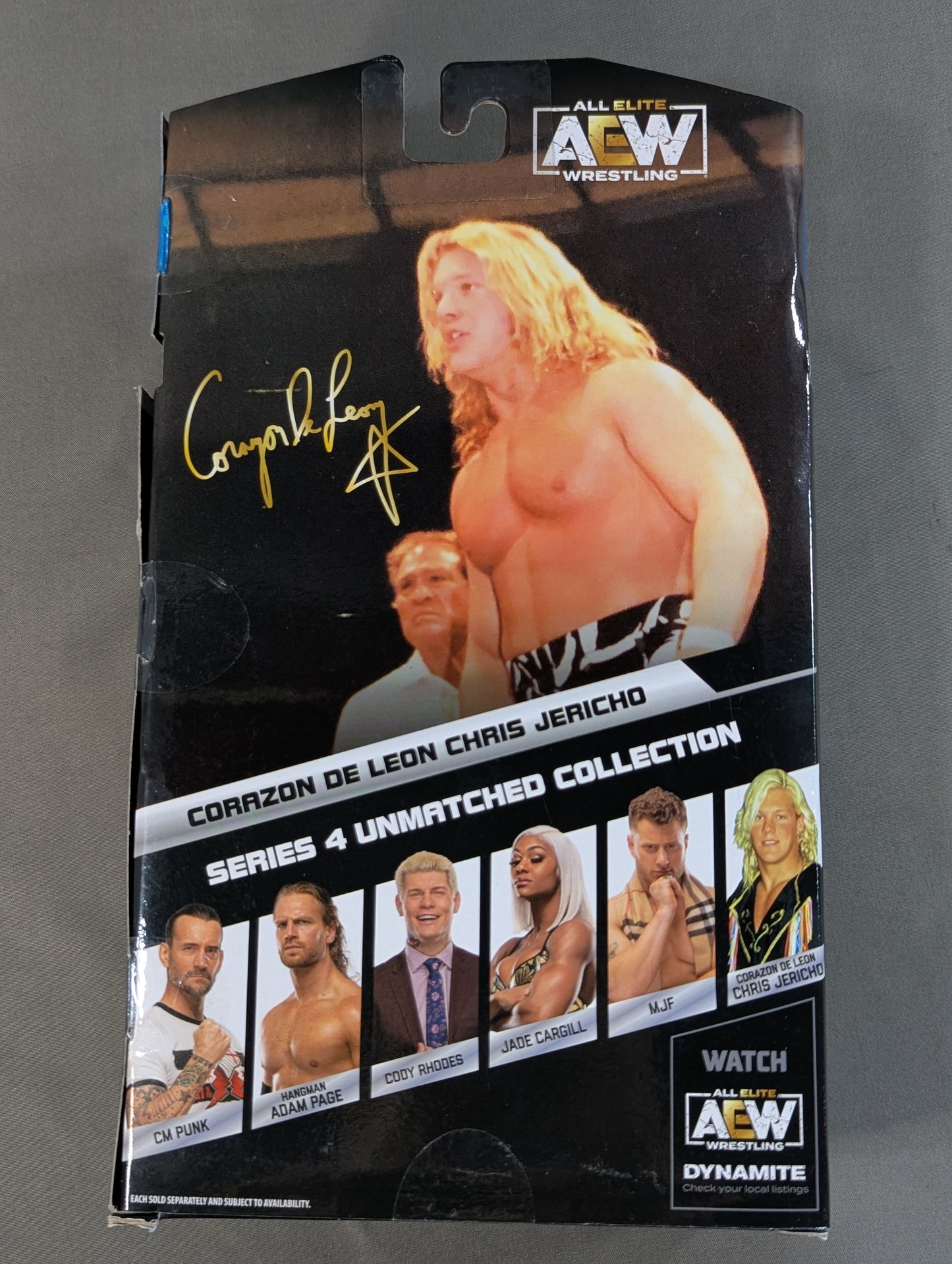 Chris Jericho (Black jacket, yellow pants)
