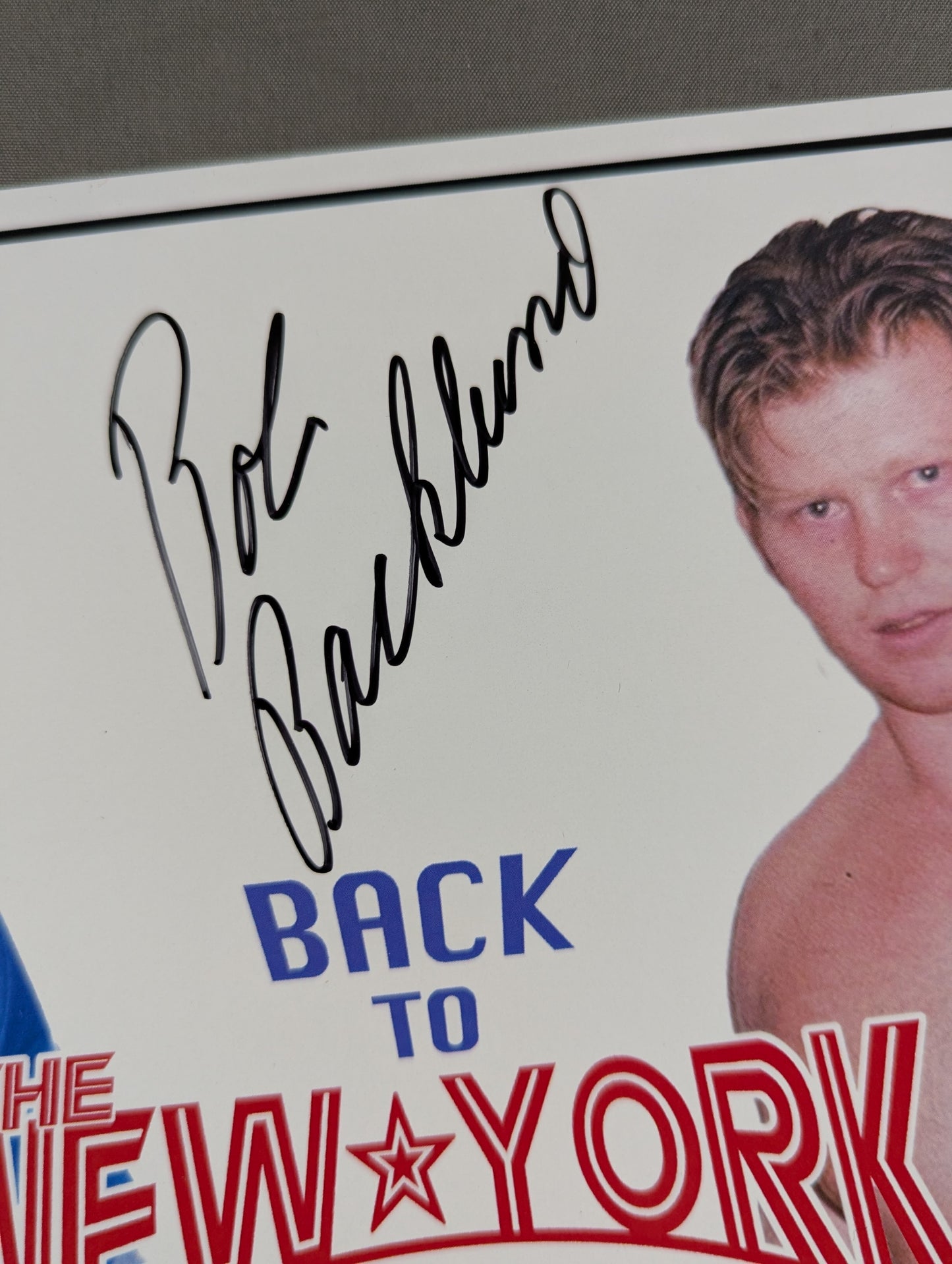 Tatsumi Fujinami & Bob Buckland 2 hand signed autographs Pro-Photo