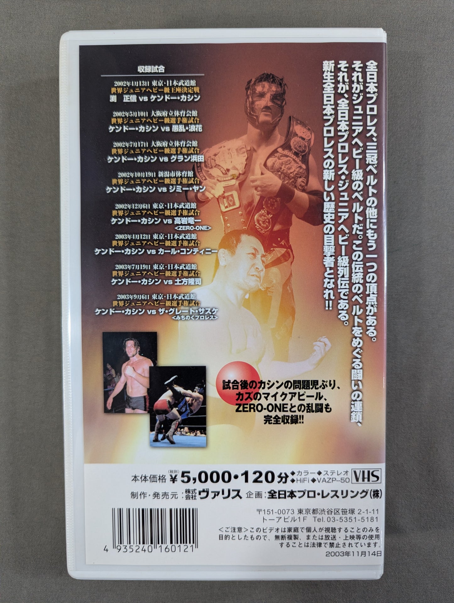 Jr. Heavyweight Retsuden ~World Junior Heavyweight Championship Road~
