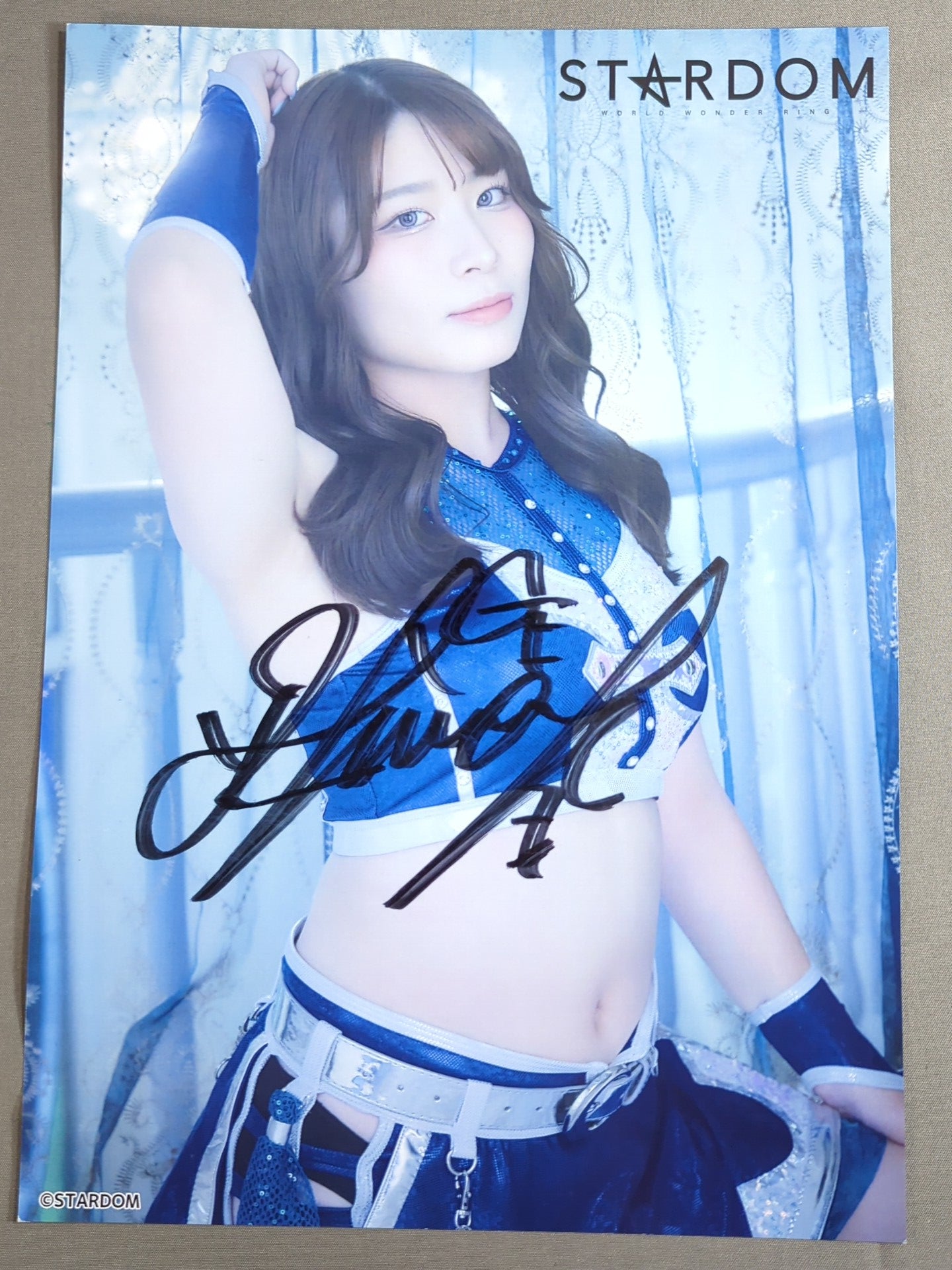 妃南 直筆サイン入り スターダムポートレート(F-6) – 闘道館