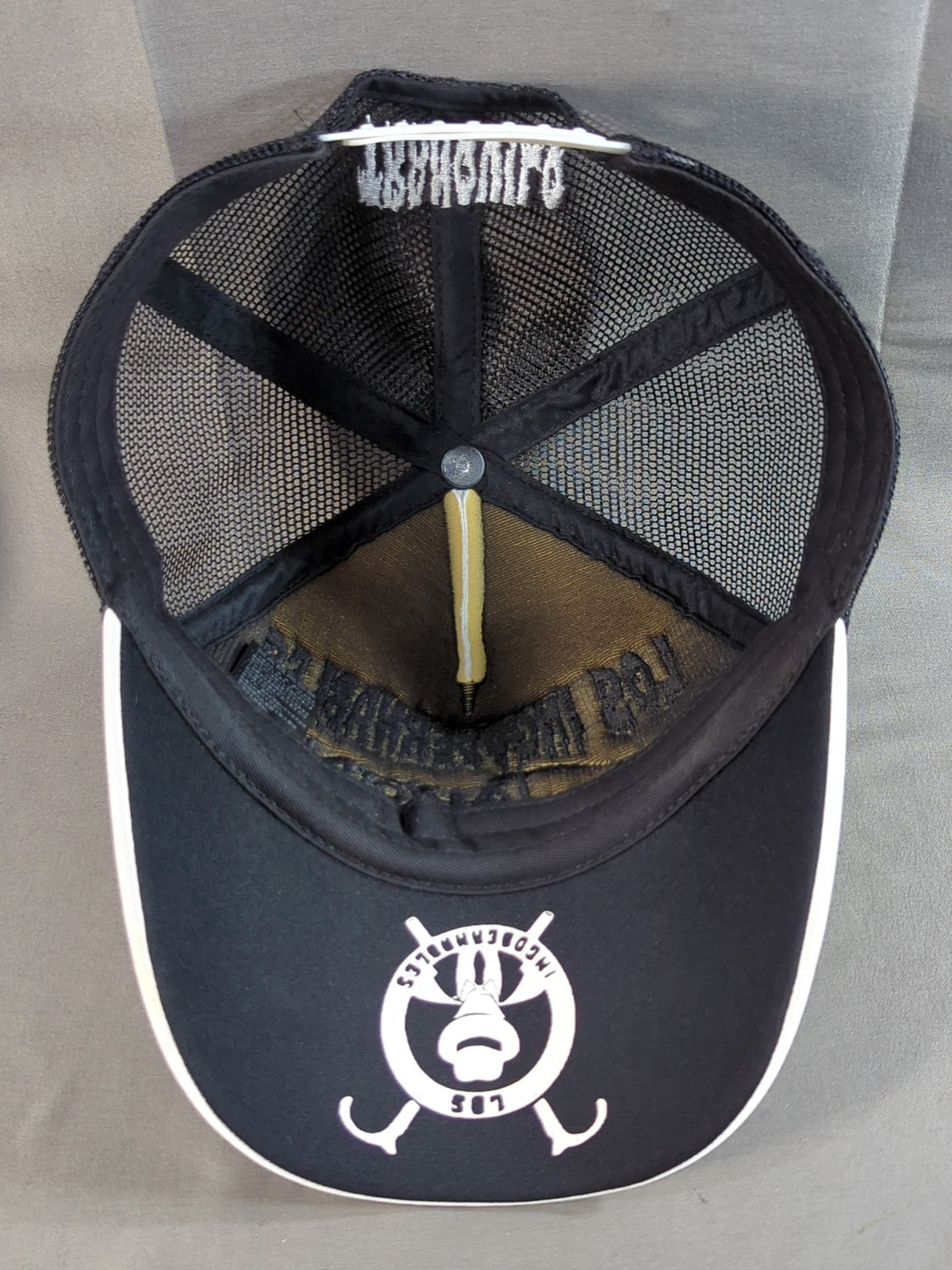 L.I.J Mesh Cap (4) (TRANQUILO/White×Black)