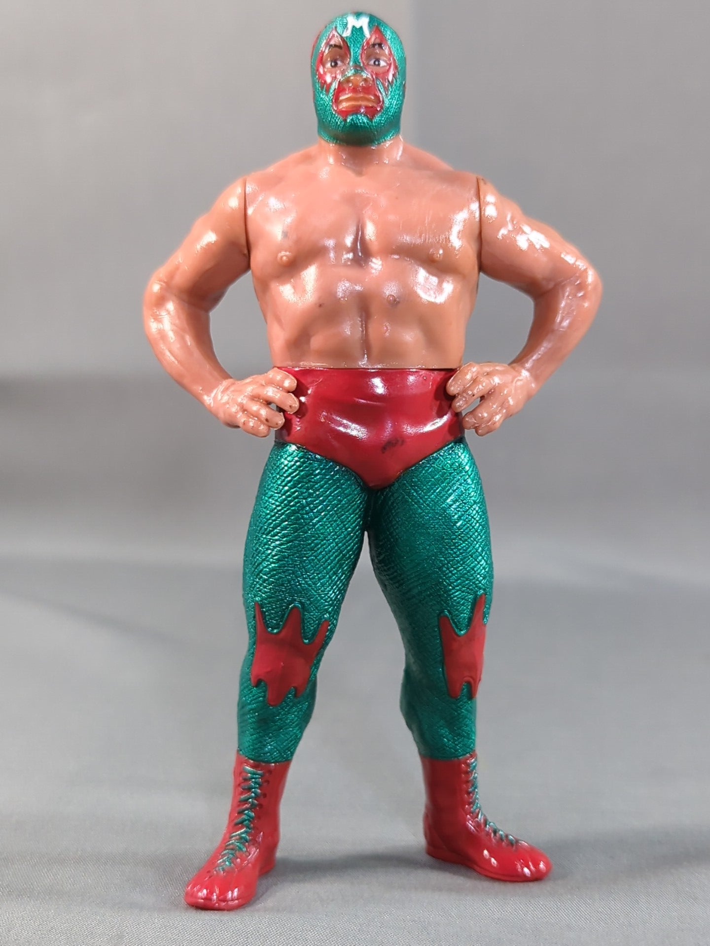 ミル・マスカラス フィギュア 2体セット ミル・マスカラス(緑トレード・星野戦タイプ) – 闘道館