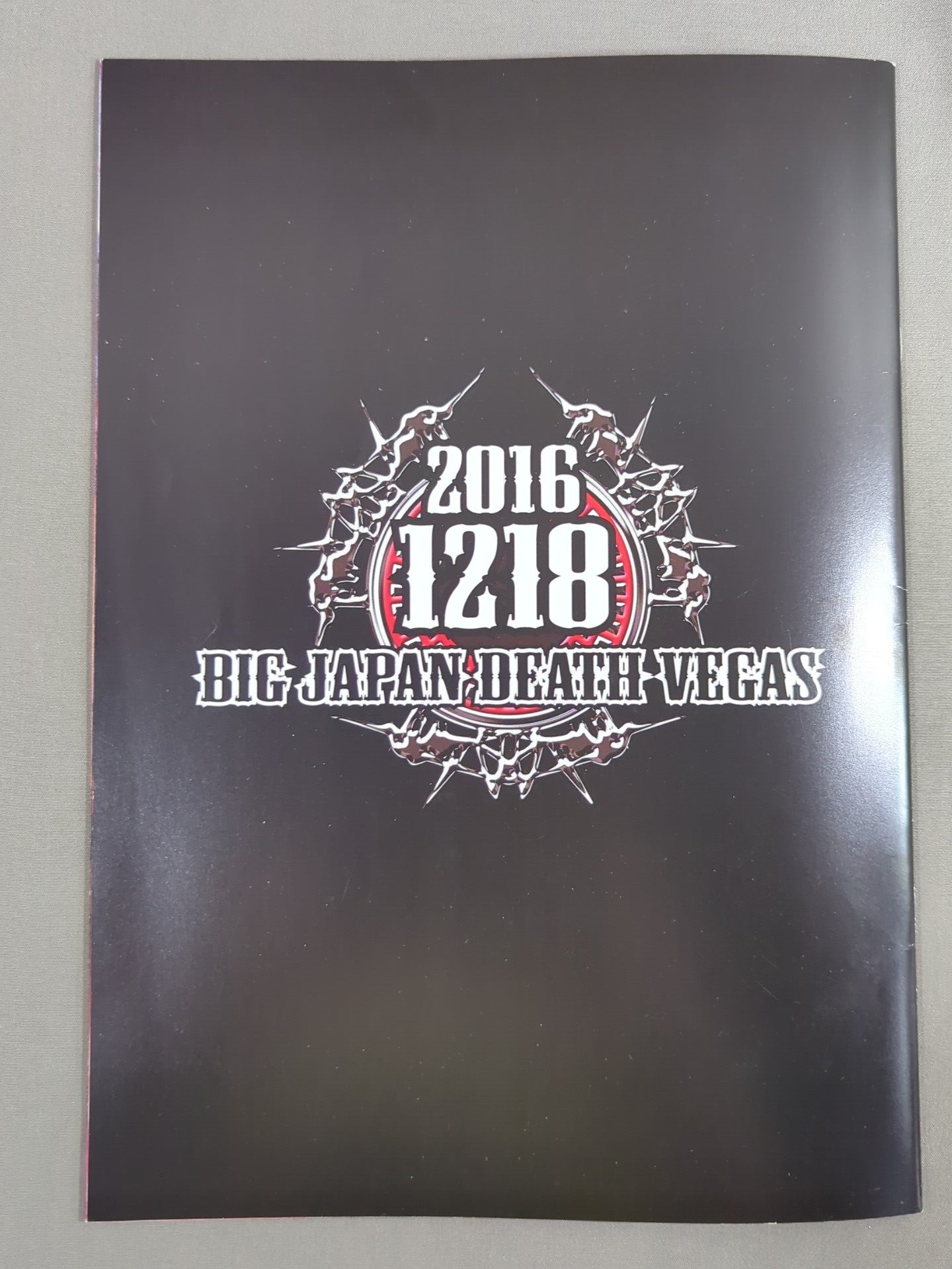 【11選手直筆サイン入り】大日本プロレス BIG JAPAN DEATH VEGAS 2016