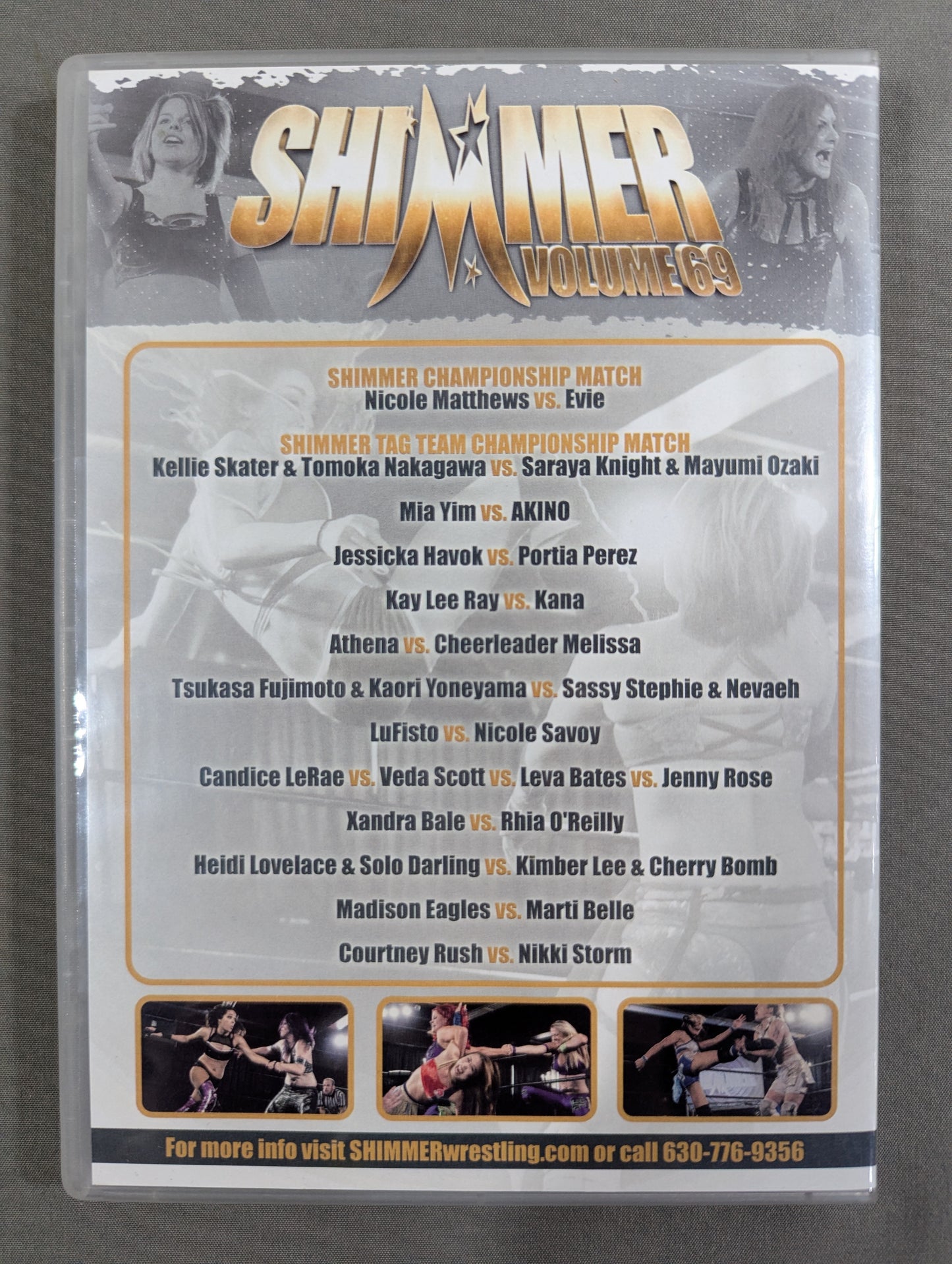 SHIMMER WOMEN ATHLETES VOLUME 69