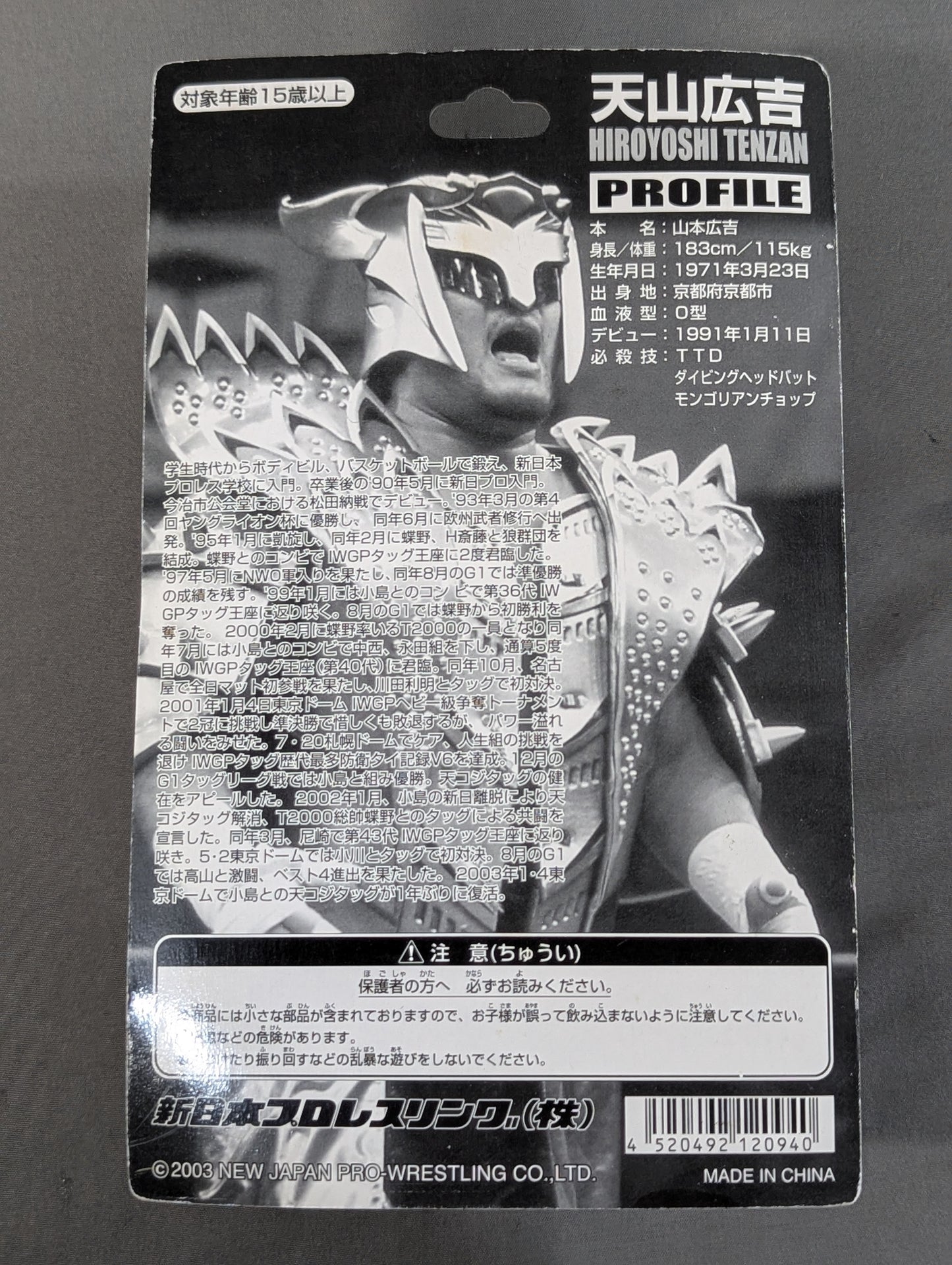 Hiroyoshi Tenzan (Mecha Tenzan)