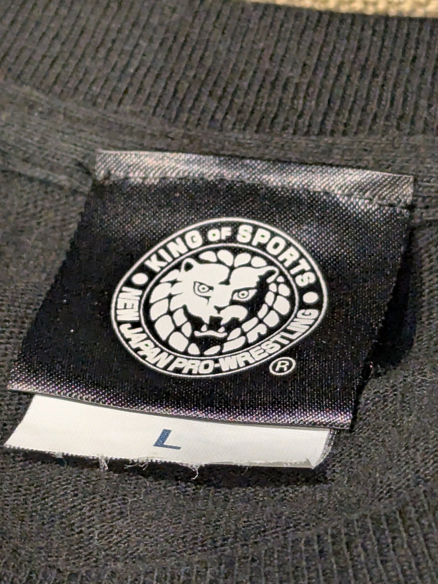 Tetsuya Naito 'Los Ingobernables' T-shirt (2025, Black×White)