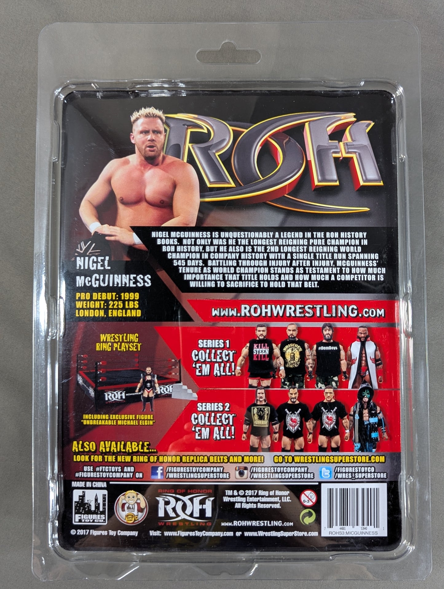 ★ROH★ ナイジェル・マッギネス(英国旗Tシャツ)