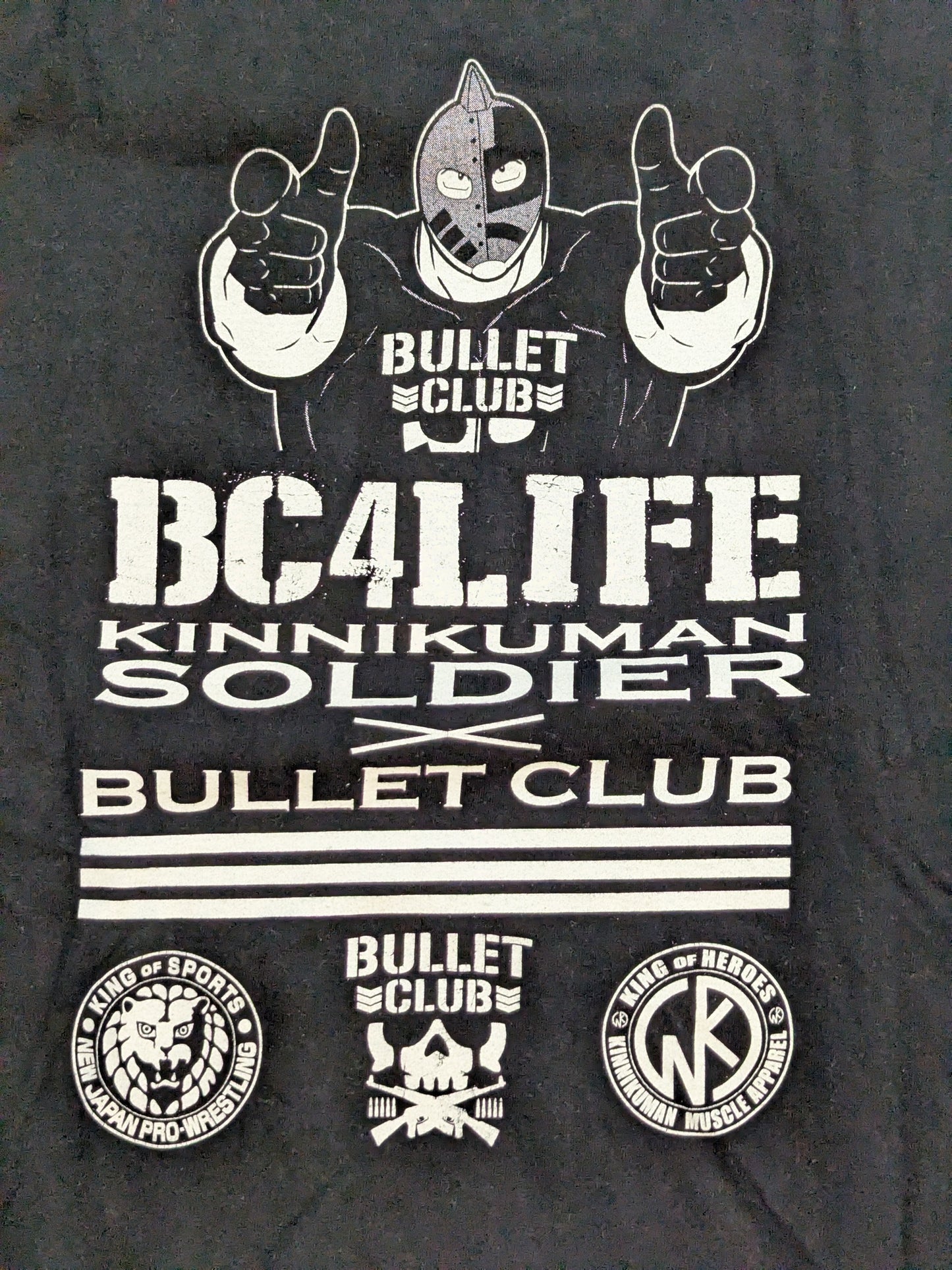 BULLET CLUB×Kinnikuman Soldier T-Shirt