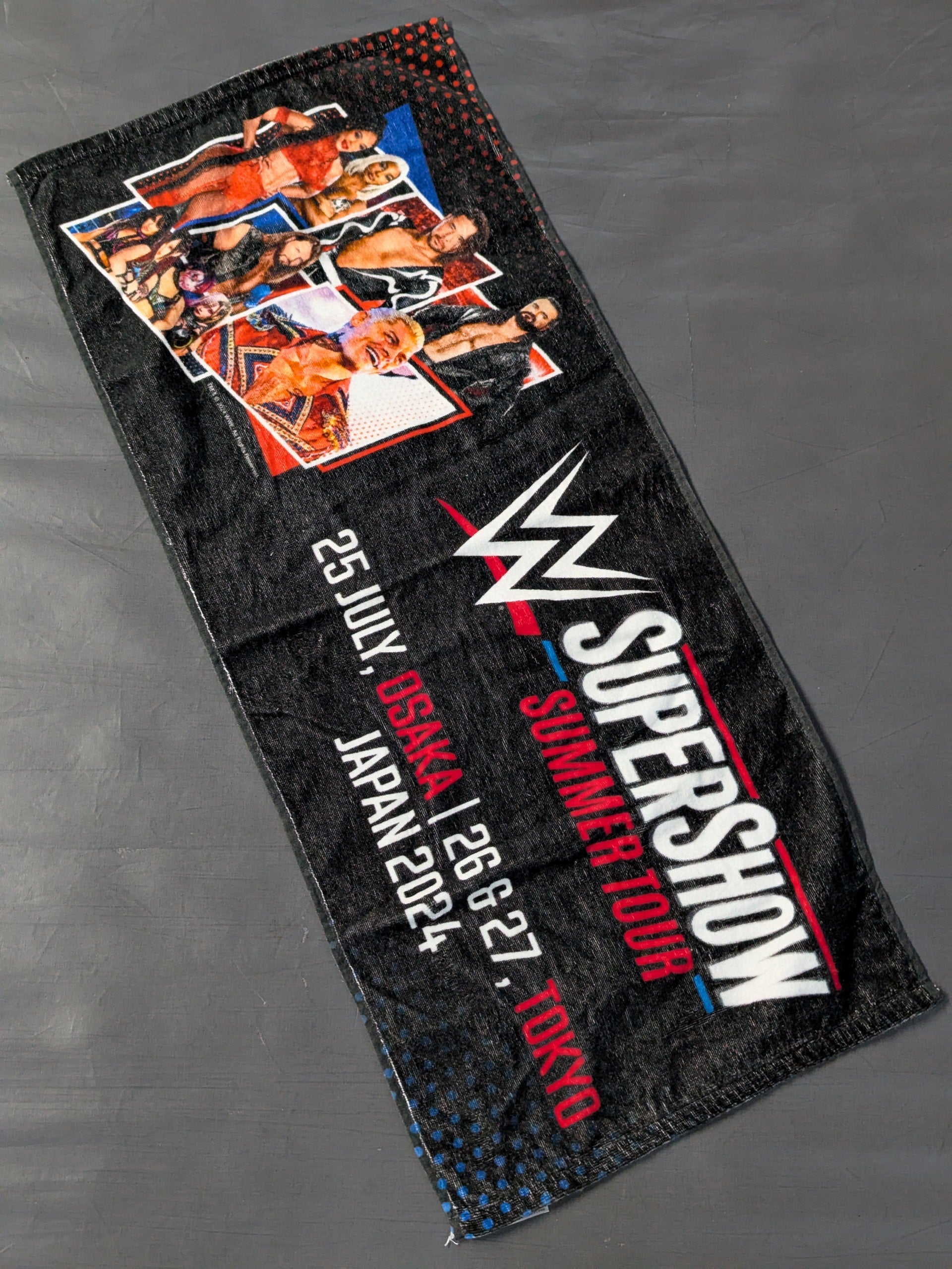 WWE SUMMER TOUR 2024 日本公演 フェイスタオル(B) – 闘道館