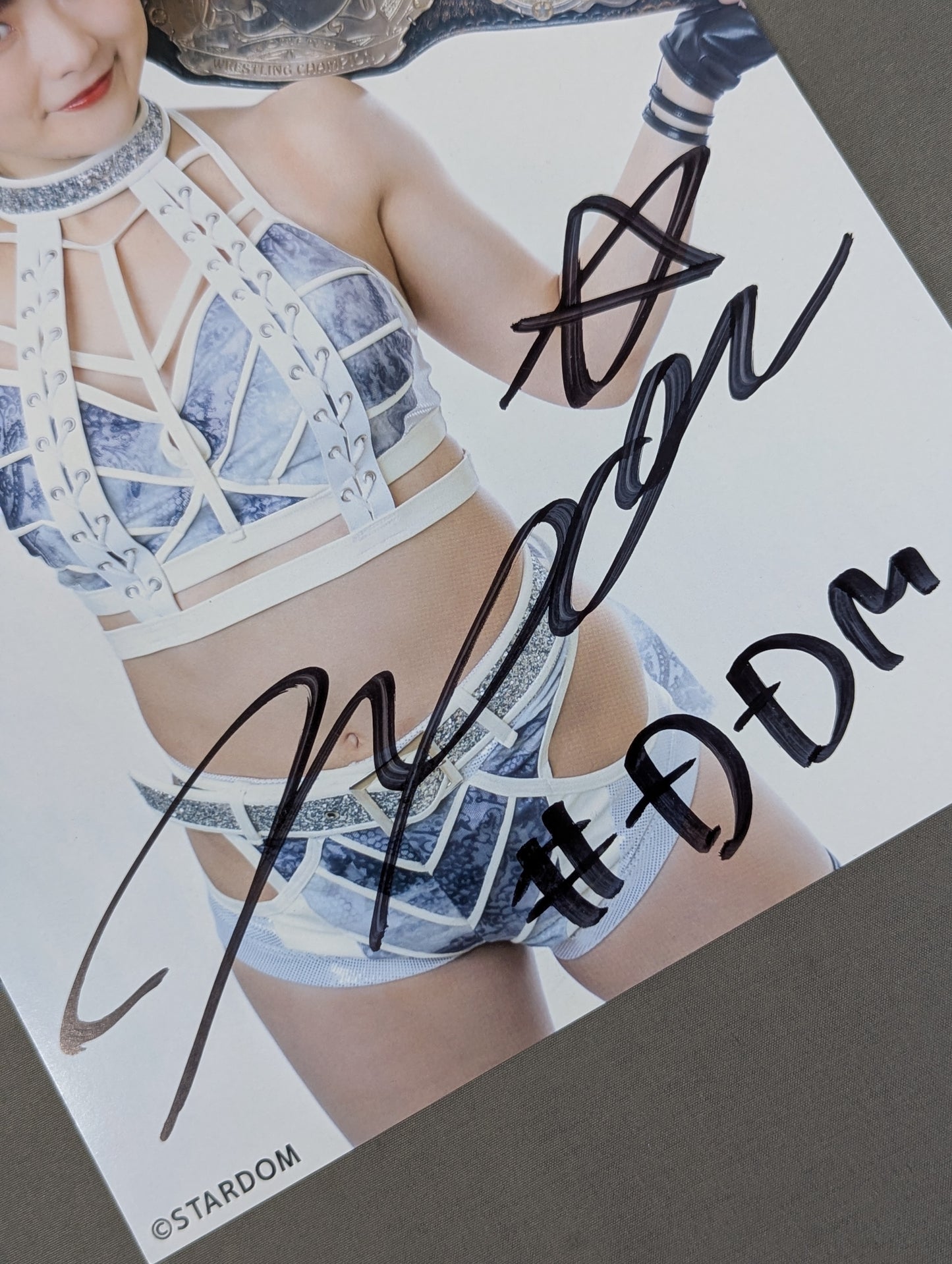 NATSUPOI hand signed autograph Starda Mu Pro-Photo (T-1)