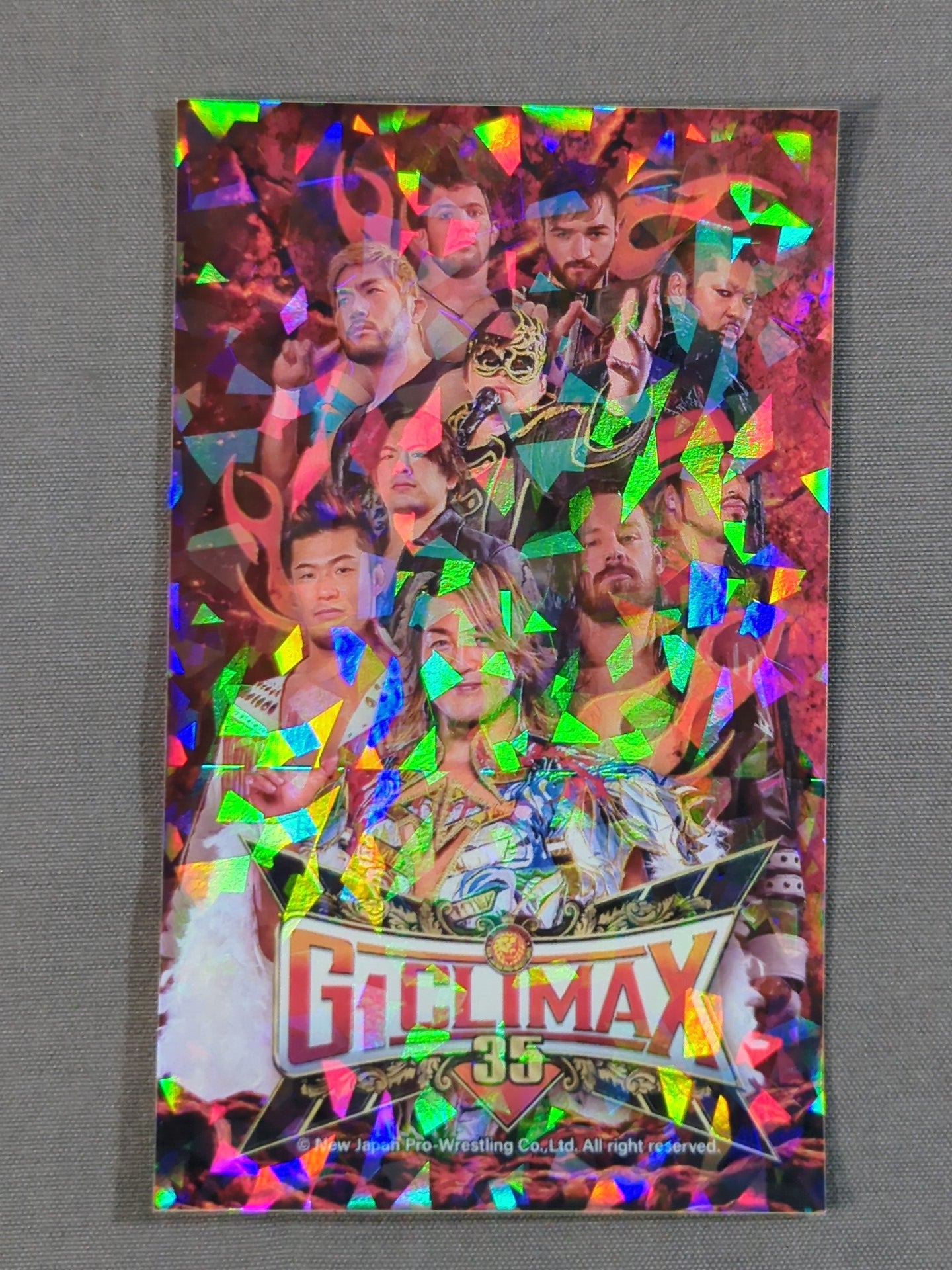 G1 CLIMAX35 ステッカー②