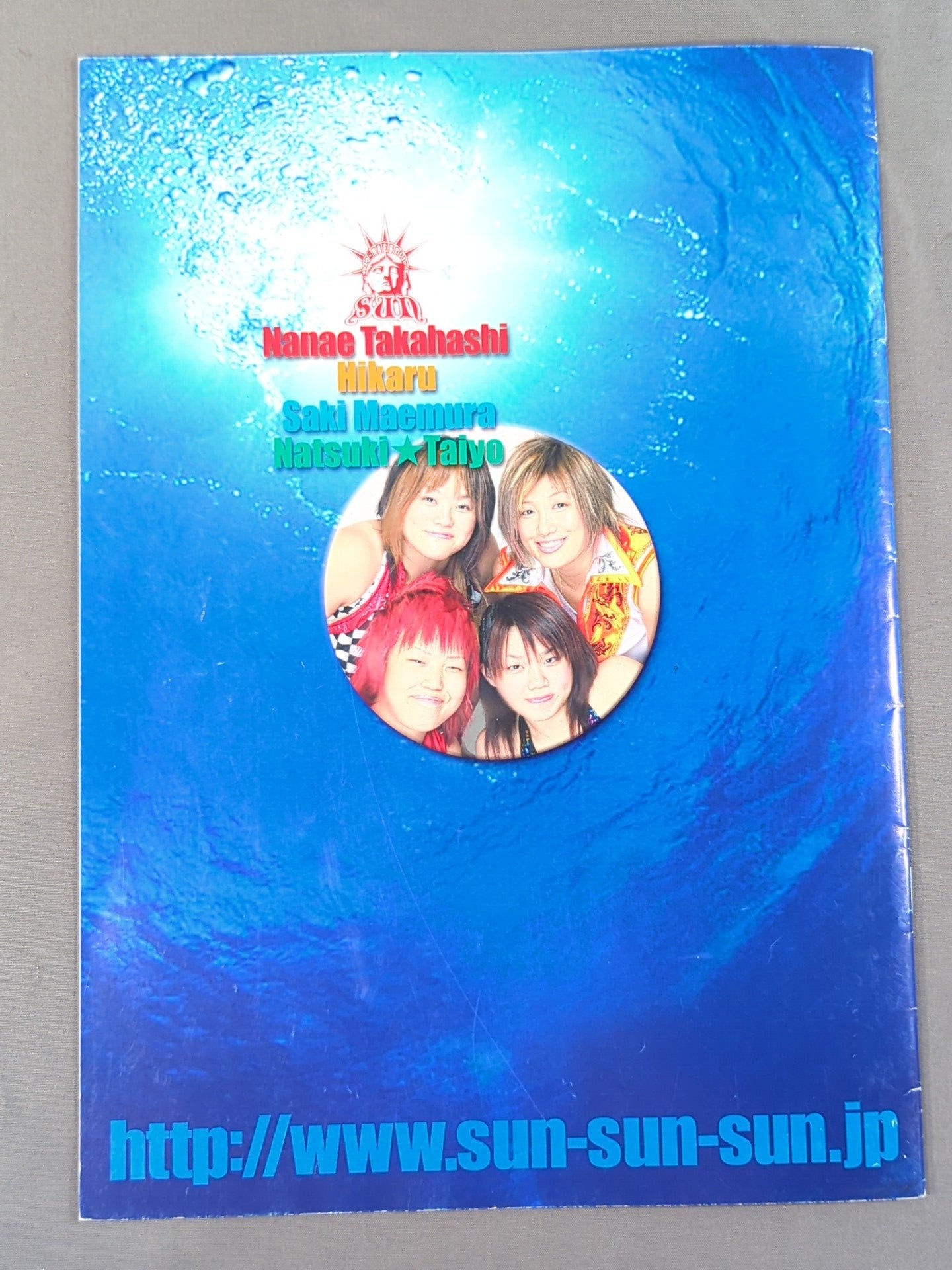 [5 fighters hand signed autograph 】PRO-Wrestling SUN Official Pamphlet