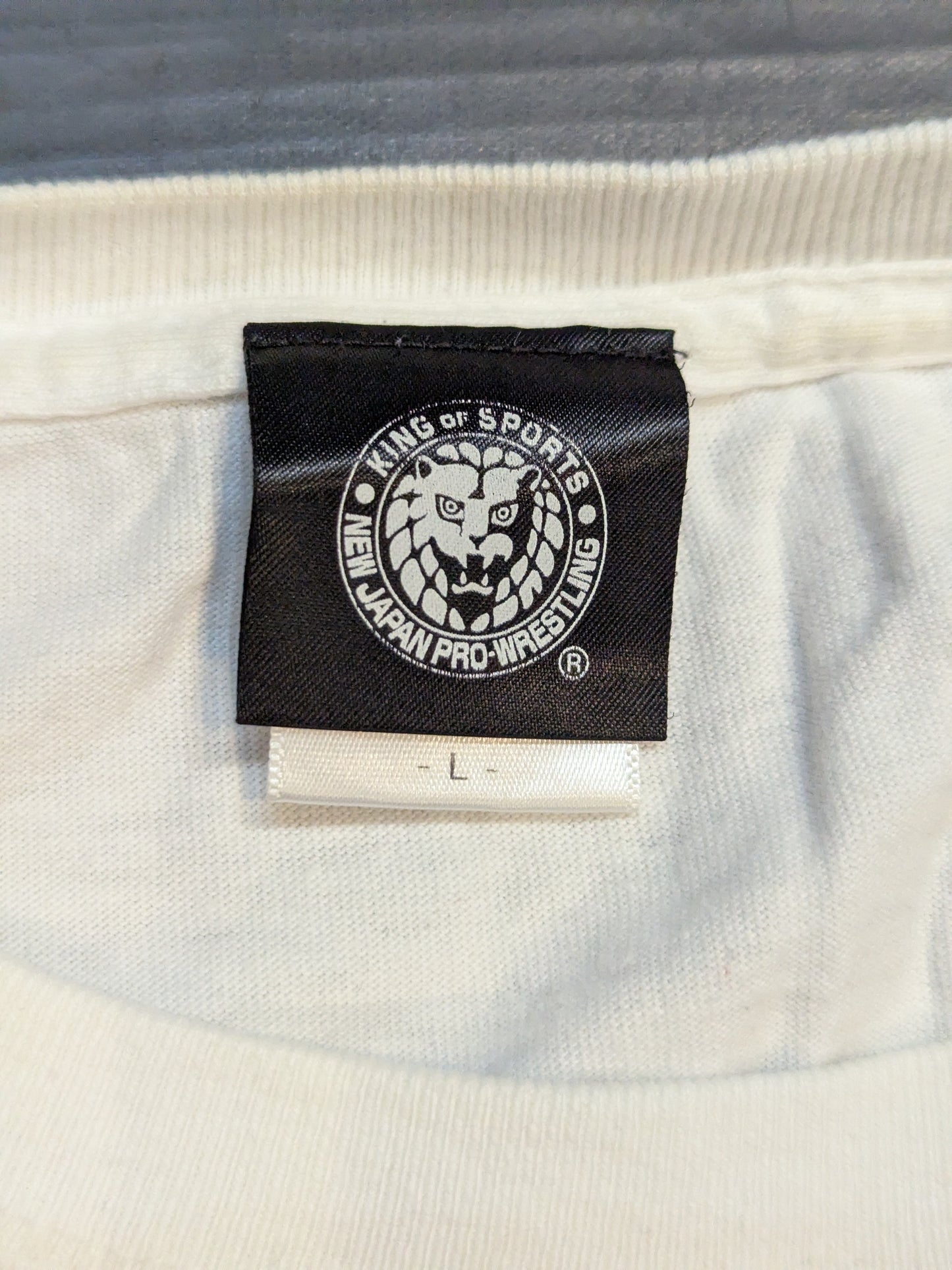 オカダ・カズチカ「RM10th FACE Ⅱ」Tシャツ②(ホワイト)