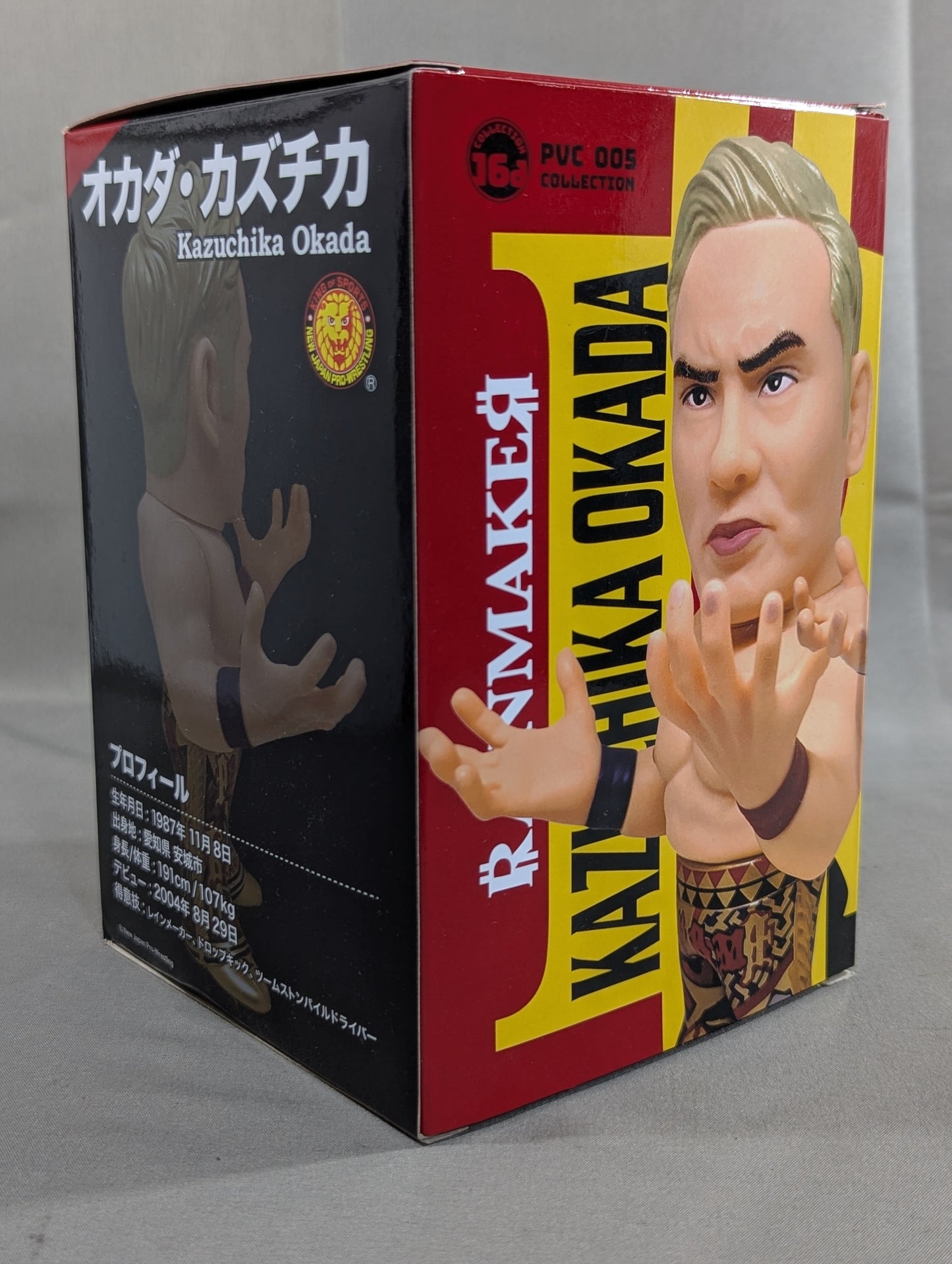 Kazuchika Okada 16D Soft Vinyl Collection