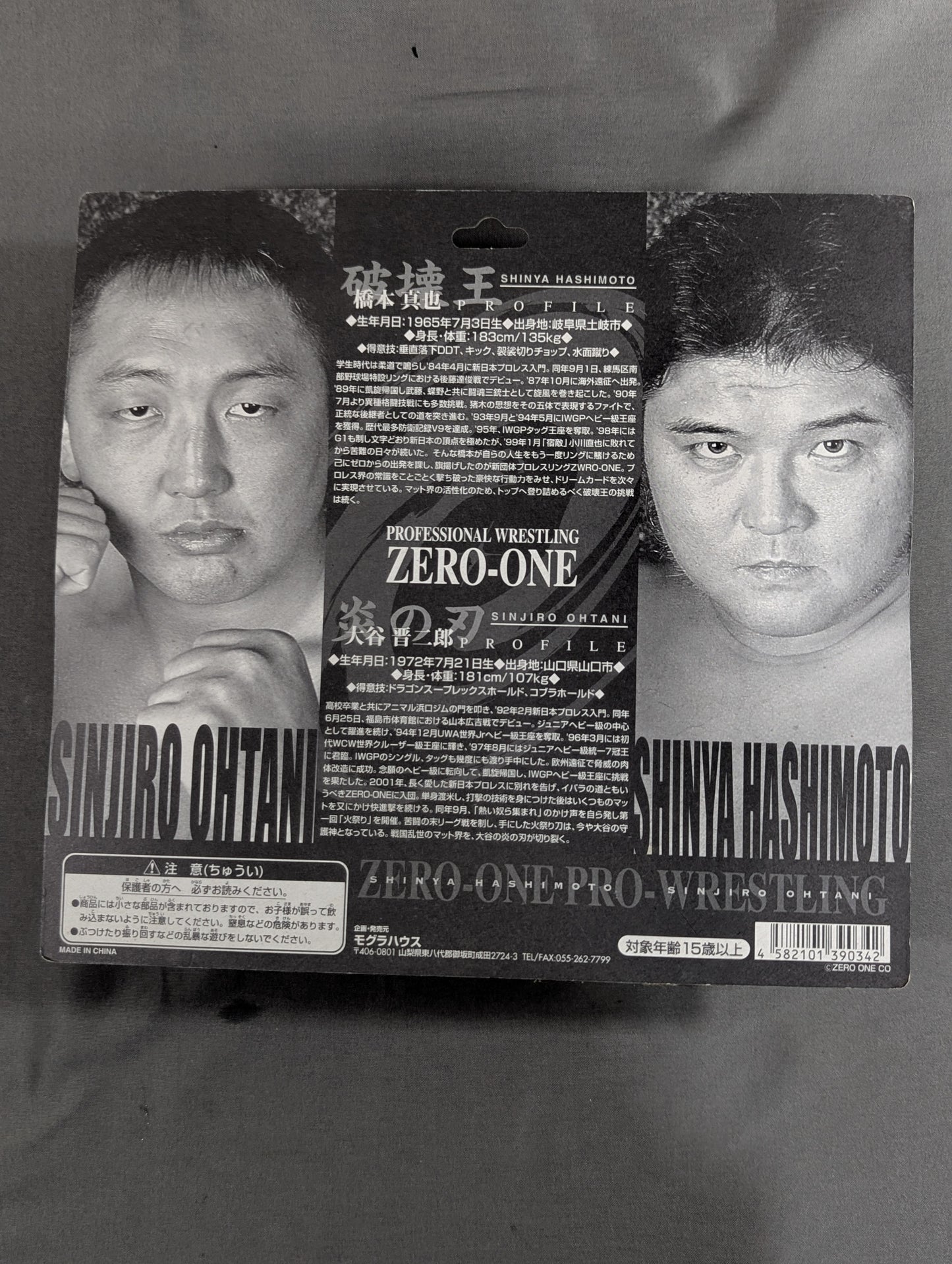 Shinya Hashimoto (stance)& Shinjiro Otani