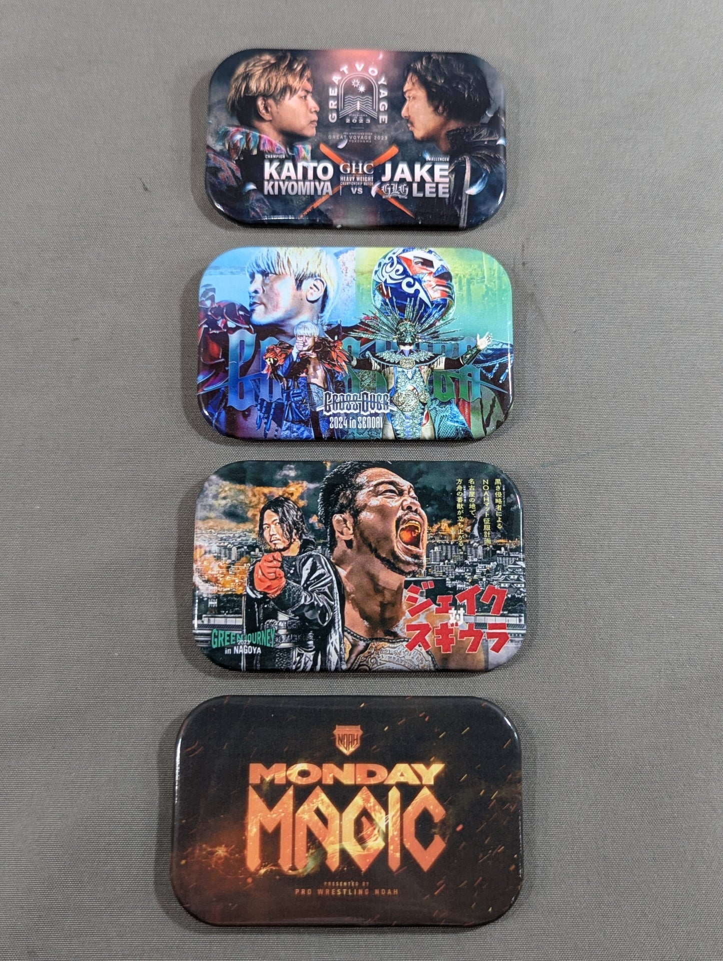 NOAH スクエア缶バッジセット