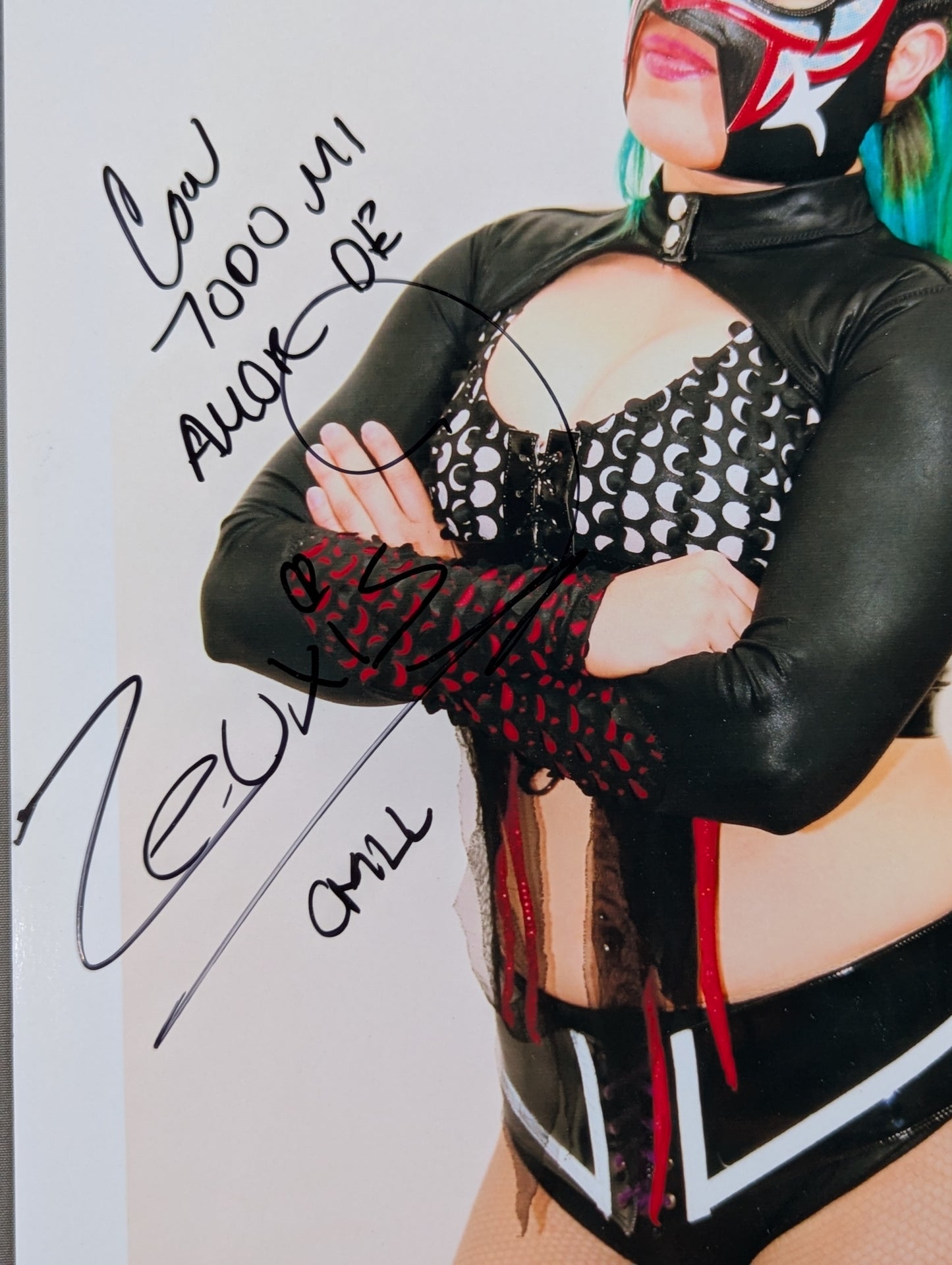 CMLL Seusis hand signed autograph Pro-Photo (A-1)