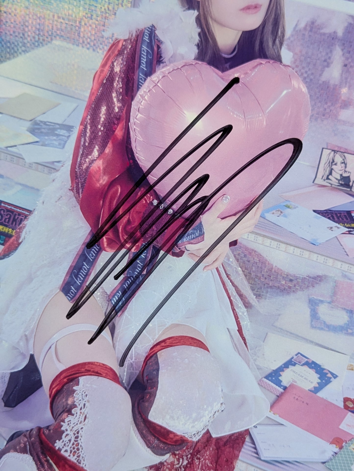 Saki Kashima hand signed autograph Starda Mu Pro-Photo (N-5)