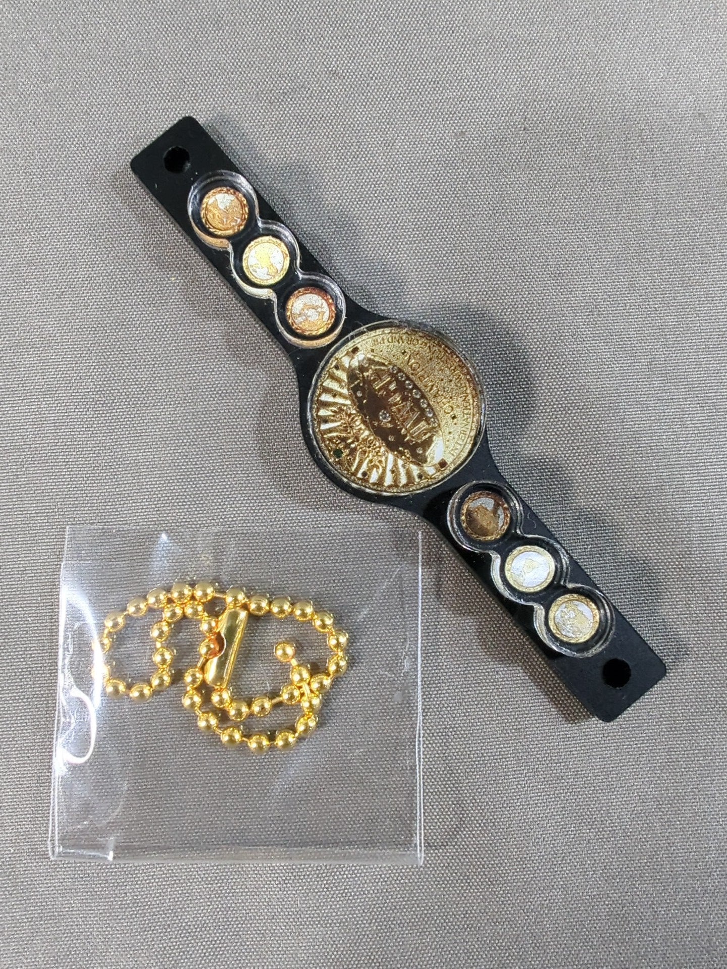 First Generation IWGP Heavyweight Belt Acrylic Ball Chain