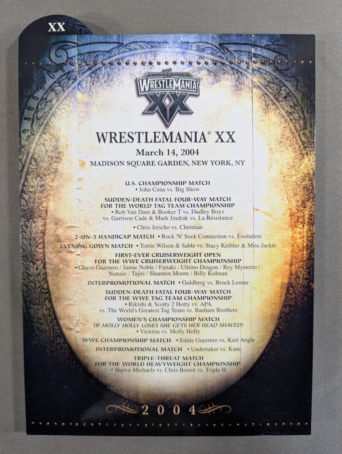 レッスルマニア20 ★WRESTLEMANIA ANTHOLOGY Vol.3★