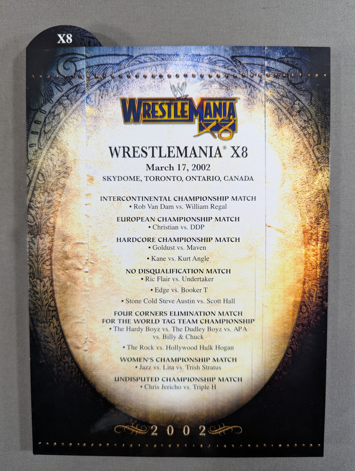 Wrestlemania 18 ★WRESTLEMANIA ANTHOLOGY Vol.3★