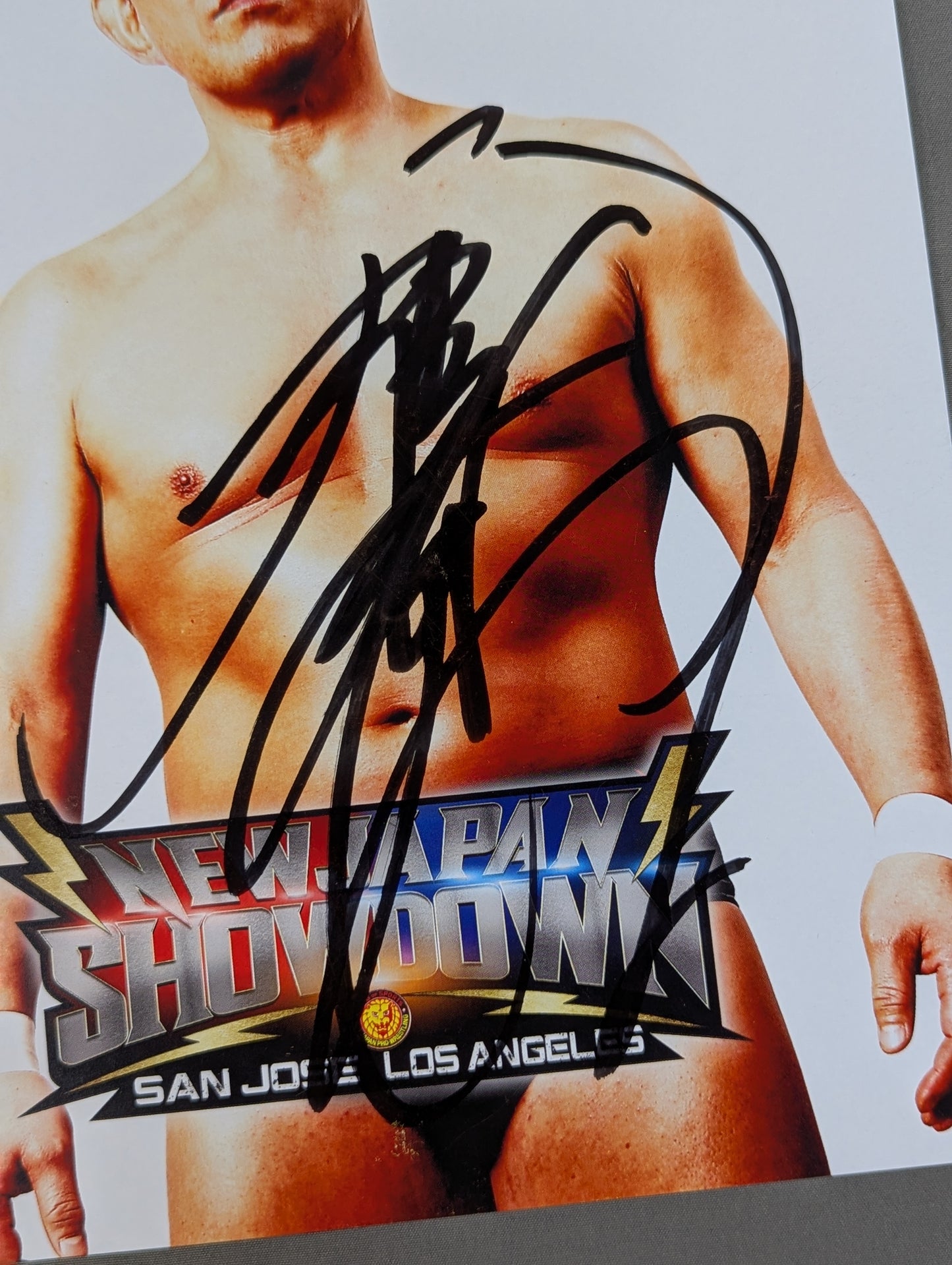 ★ San Jose Convention Limited ★ Minoru Suzuki hand signed autograph Pro-Photo