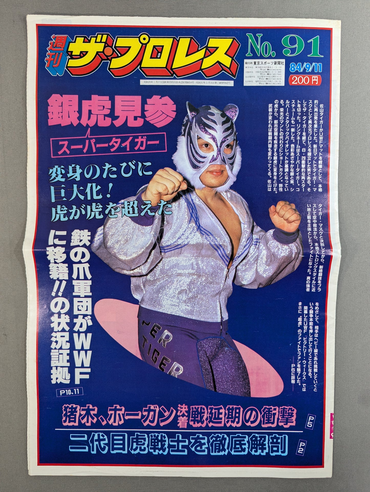 週刊ザ・プロレス91