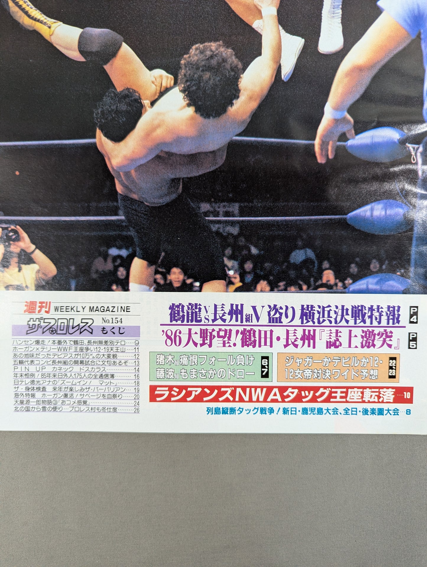 週刊ザ・プロレス154