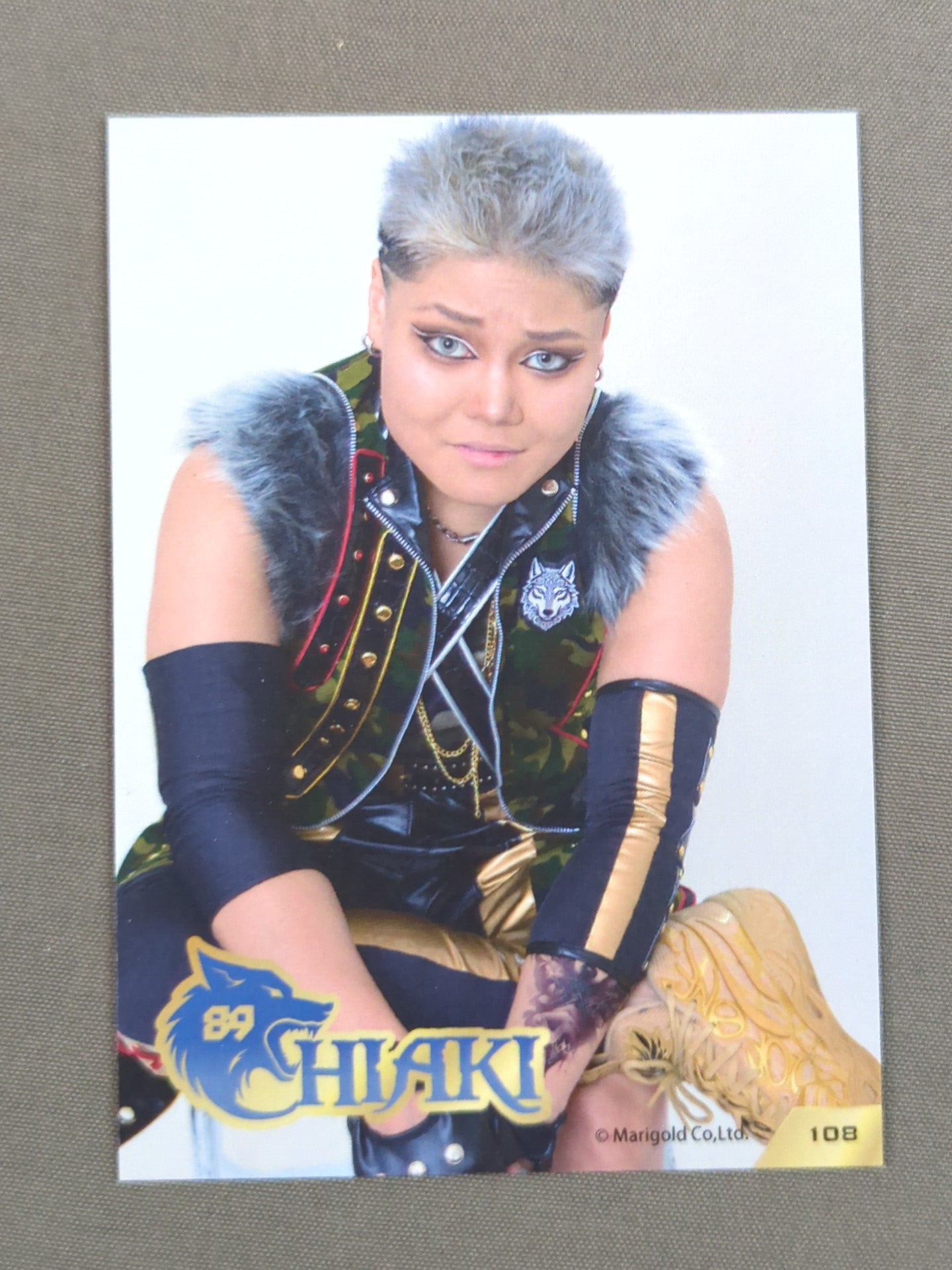 2026 MARIGOLD CARD COLLECTION CHIAKI 公式サインカード