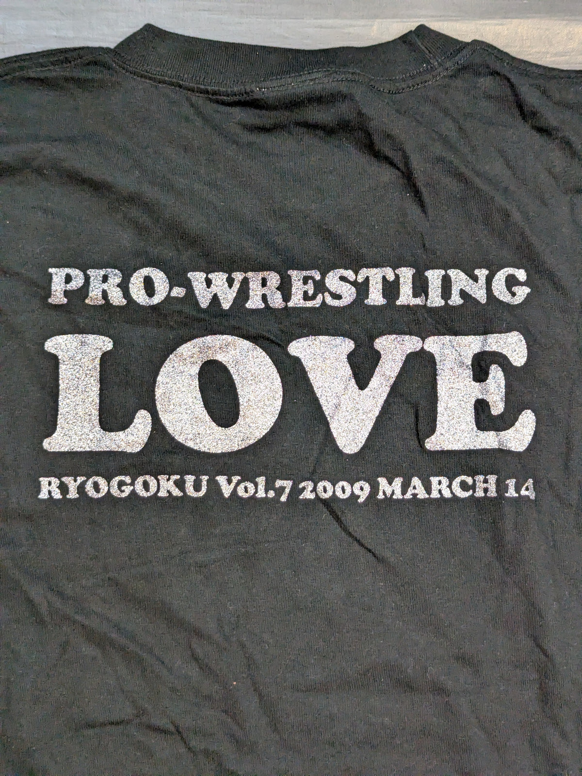 【直筆サイン入り】武藤敬司「武藤ベアー」Tシャツ(全日本プロレス / 青迷彩)