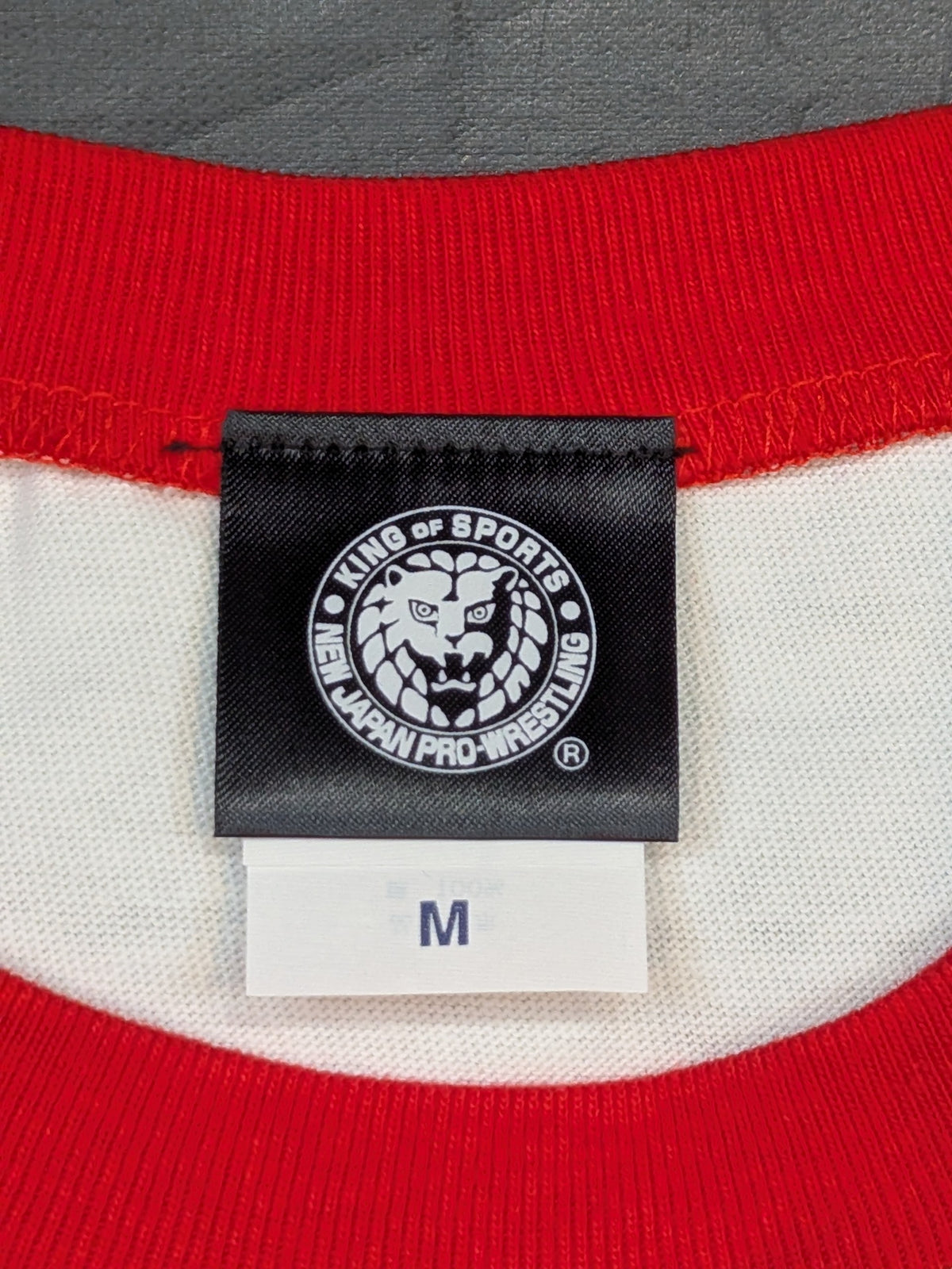 ライオンマーク クラシック ラグラン七分袖Tシャツ①(レッド)